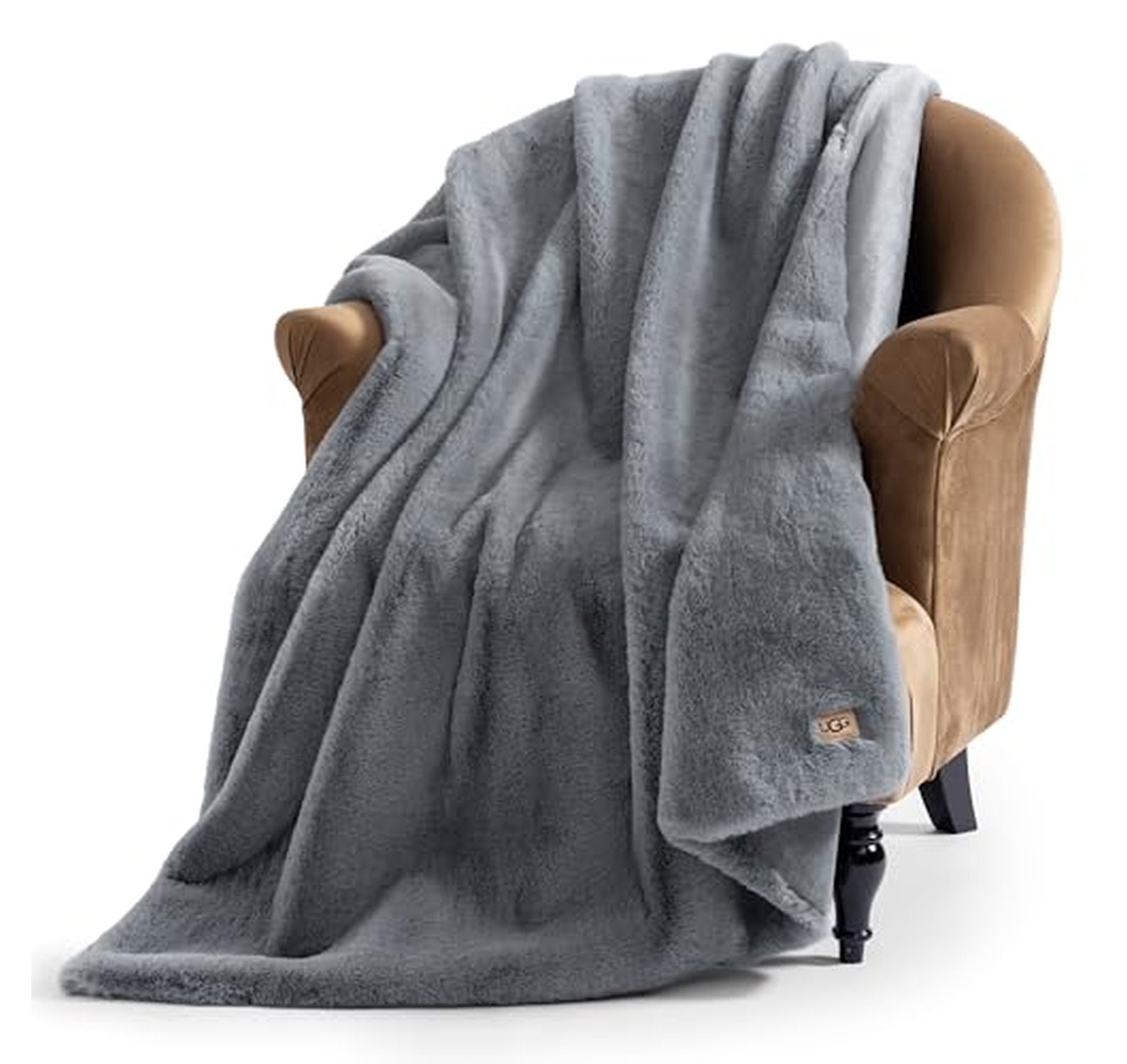 UGG Oversized Faux Fur Throw Blanket