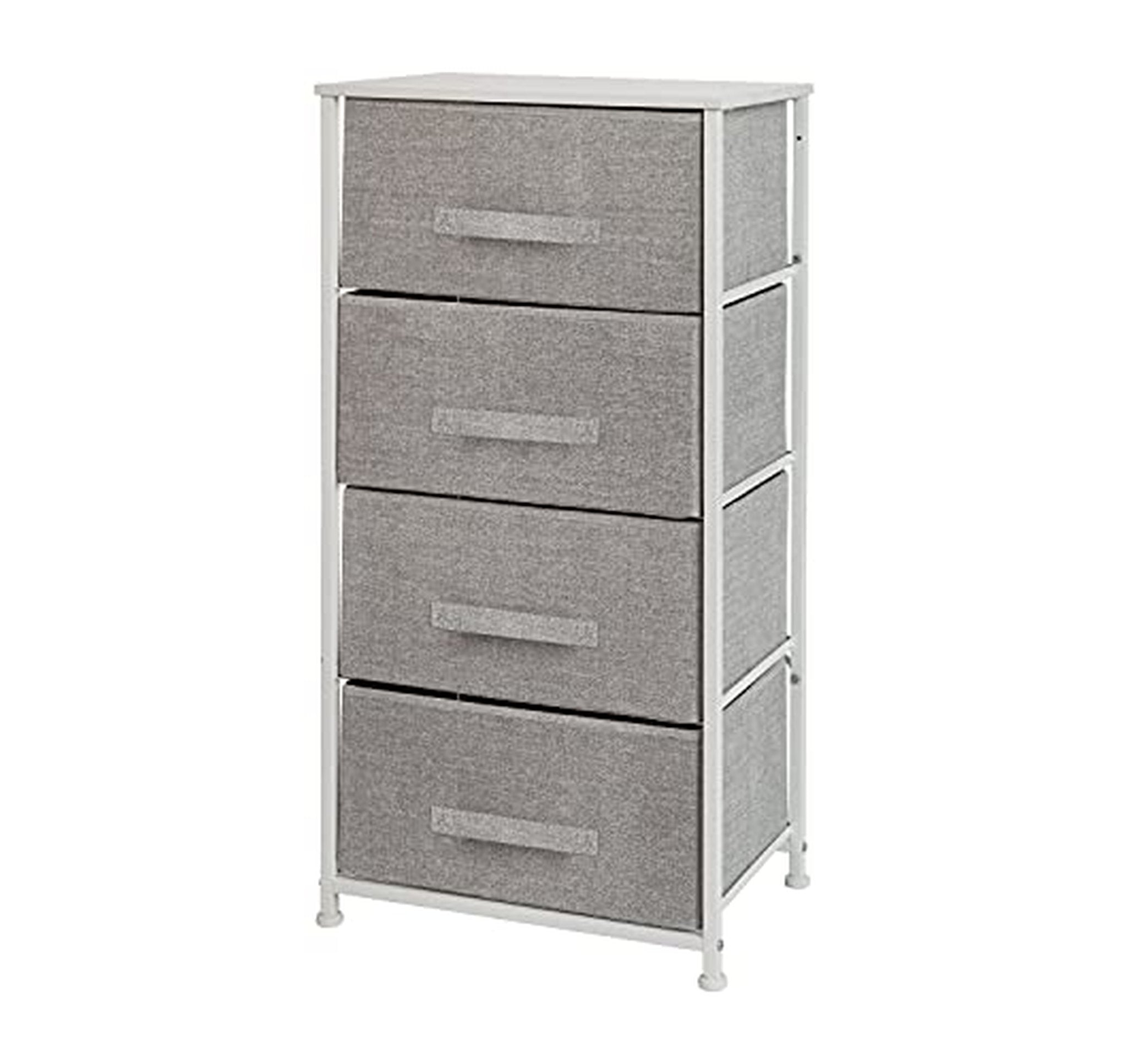 4-Drawer Fabric Bedroom Dresser Storage Chest