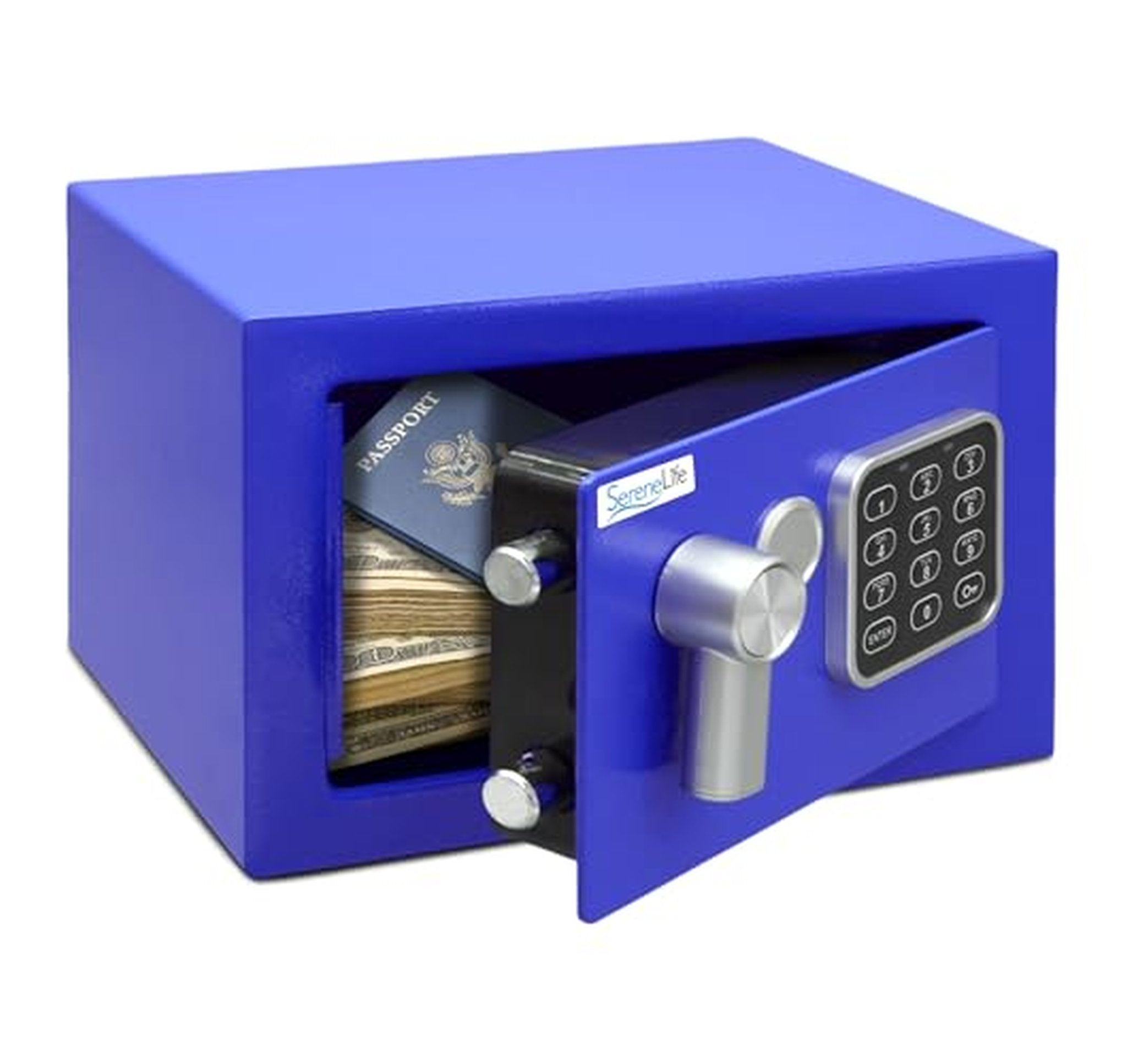 Digital Steel Electronic Safe Box with Key Backup