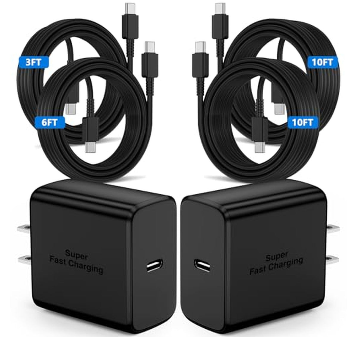 60W USB C Fast Charger with Cable