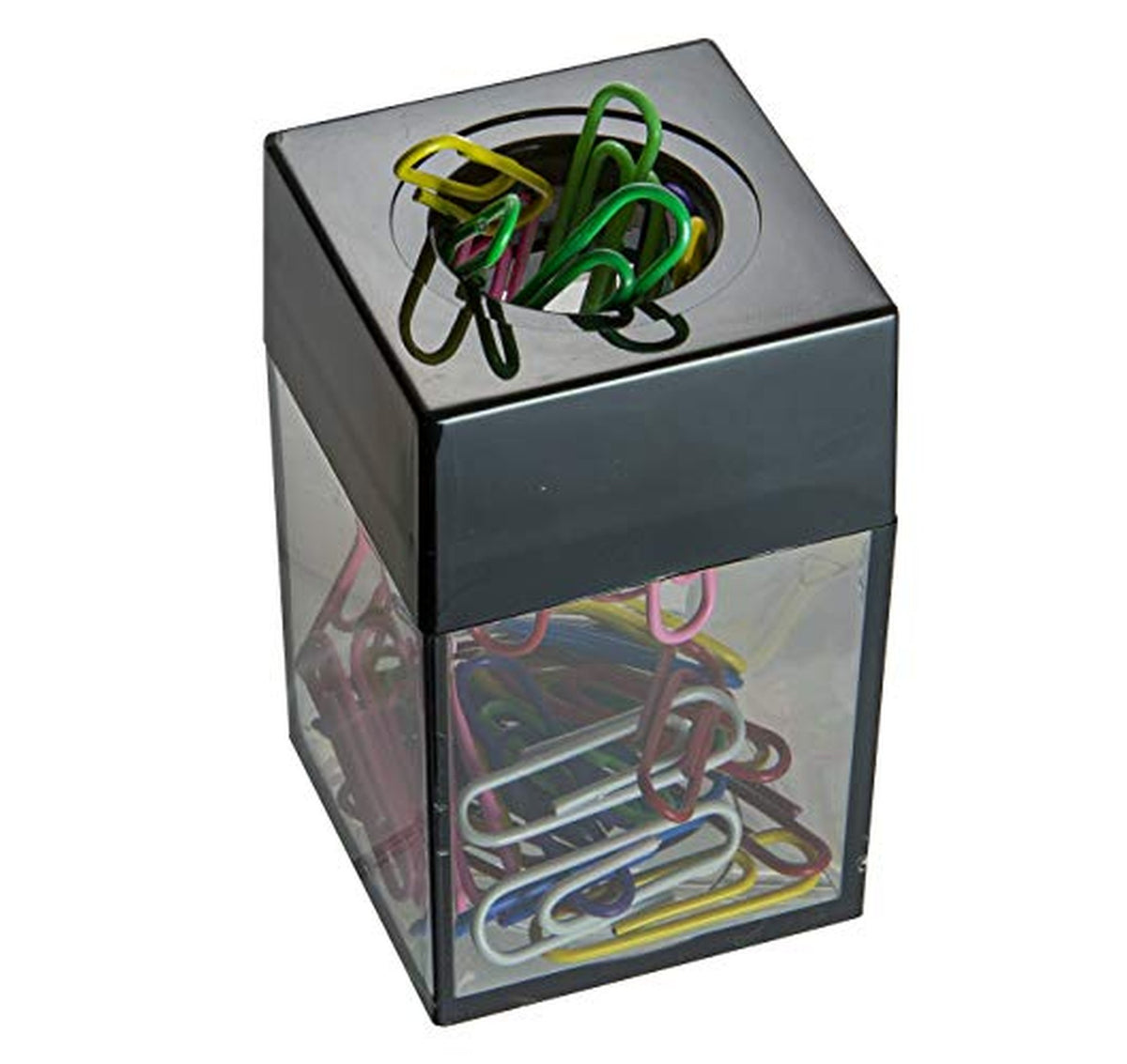Officemate Magnetic Paper Clip Dispenser Organizer