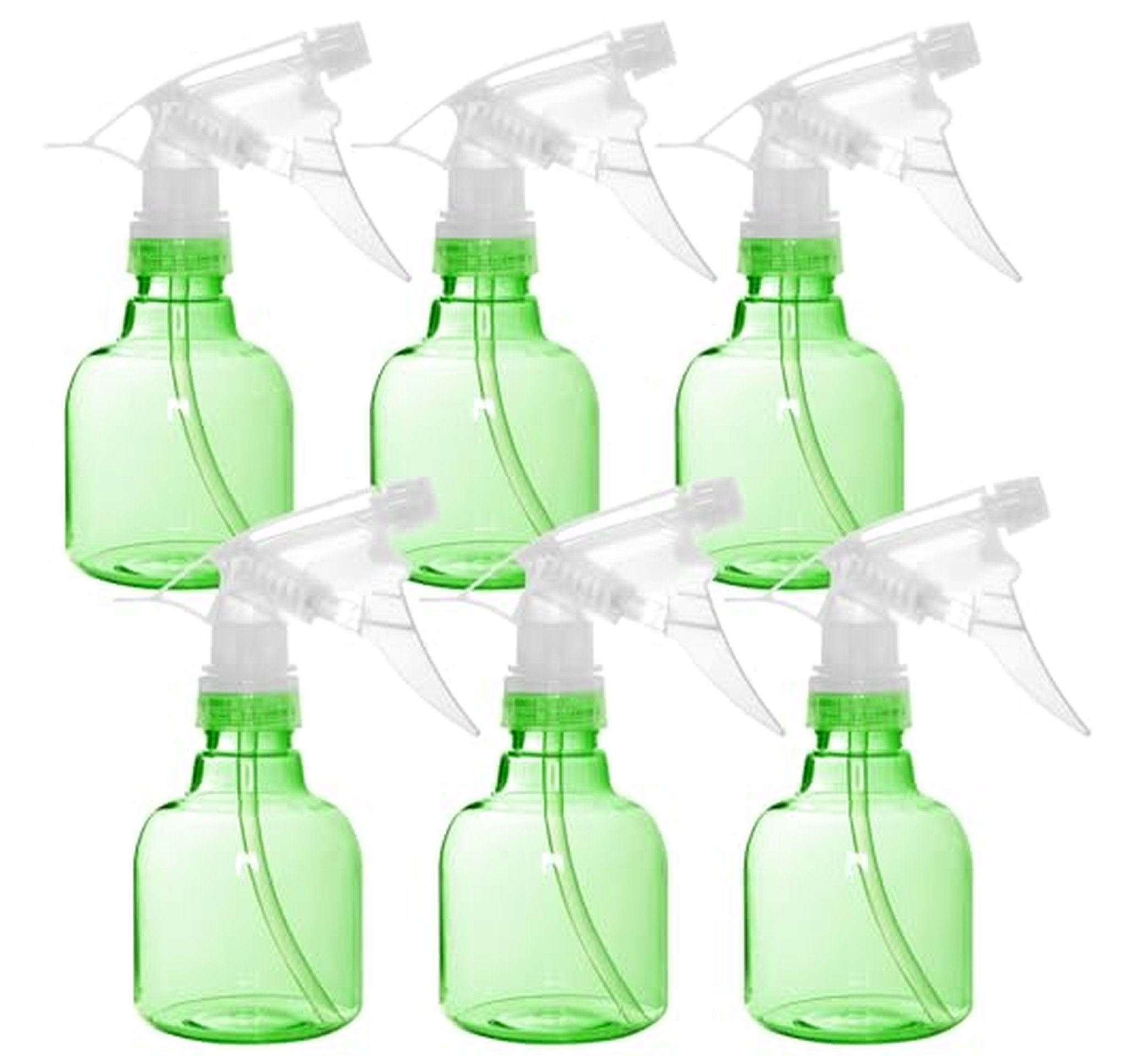 6 Pack 8 Ounce Empty Plastic Spray Bottles