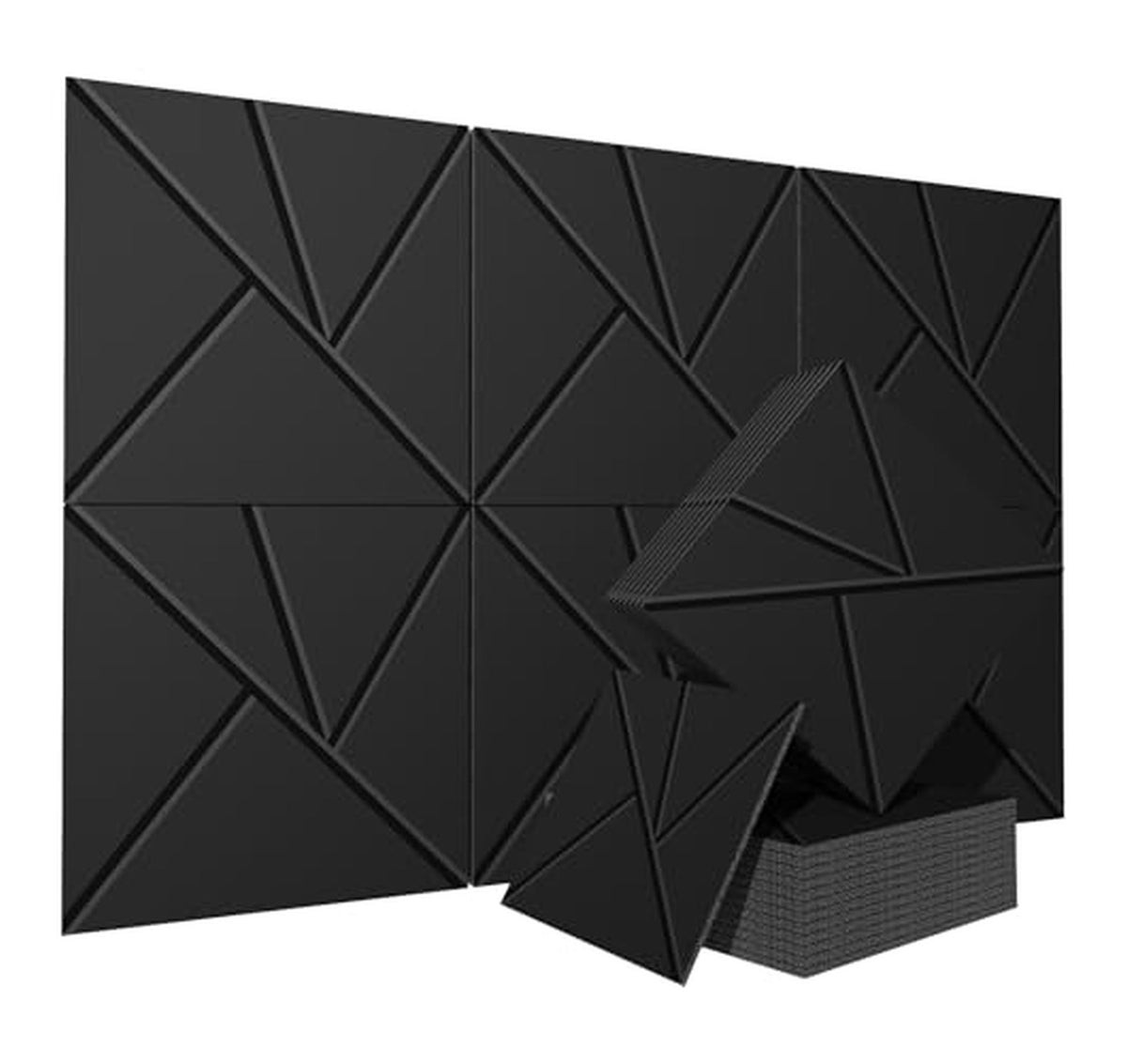 6 Pack Decorative Acoustic Wall Panels