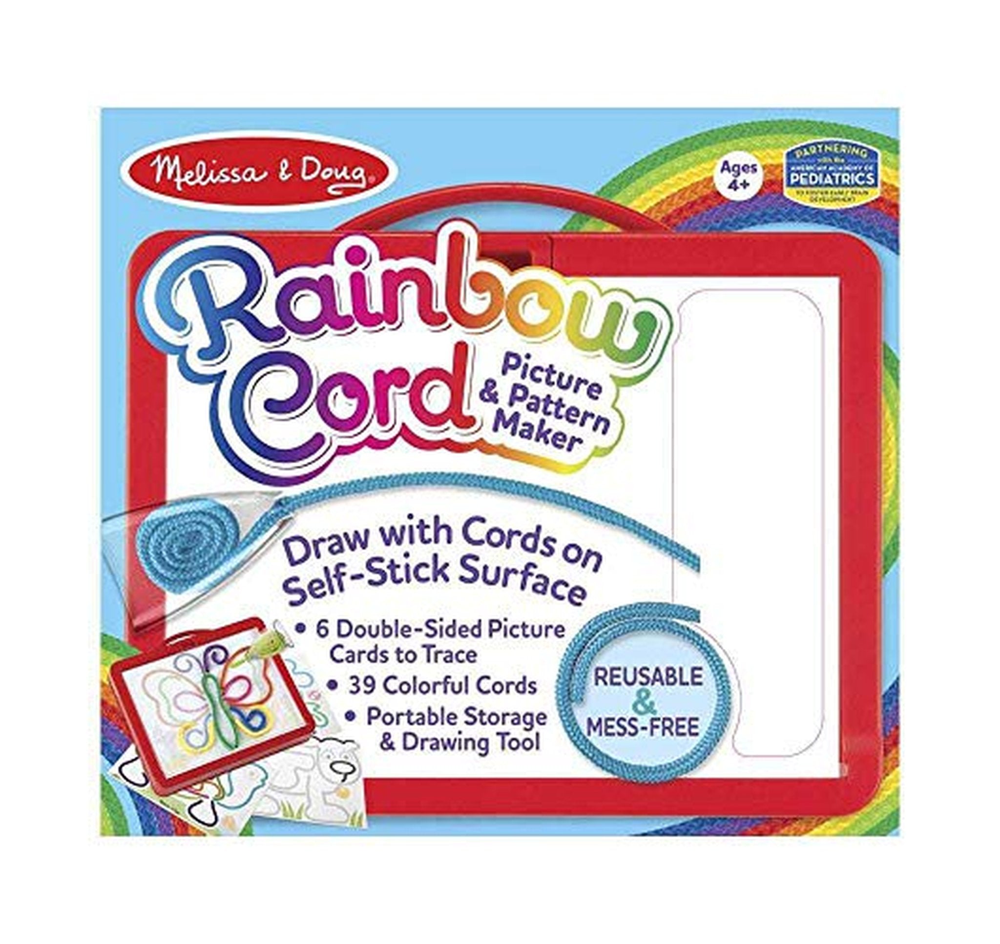 Melissa & Doug Rainbow Cord Picture and Pattern Maker