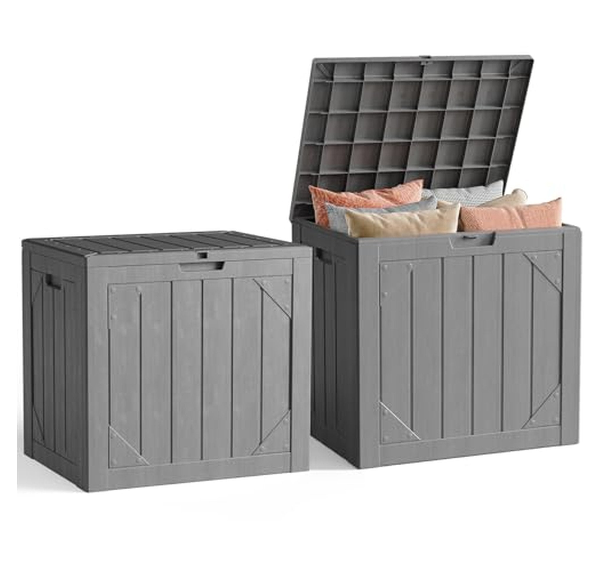 2 Outdoor Waterproof Deck Storage Box (30 Gallon)