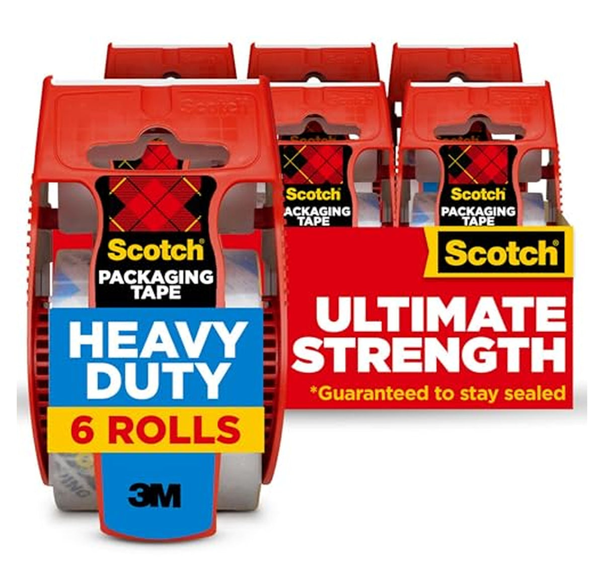 Scotch Heavy Duty Shipping Packing Tape 1.88-Inch 22.2-Yard