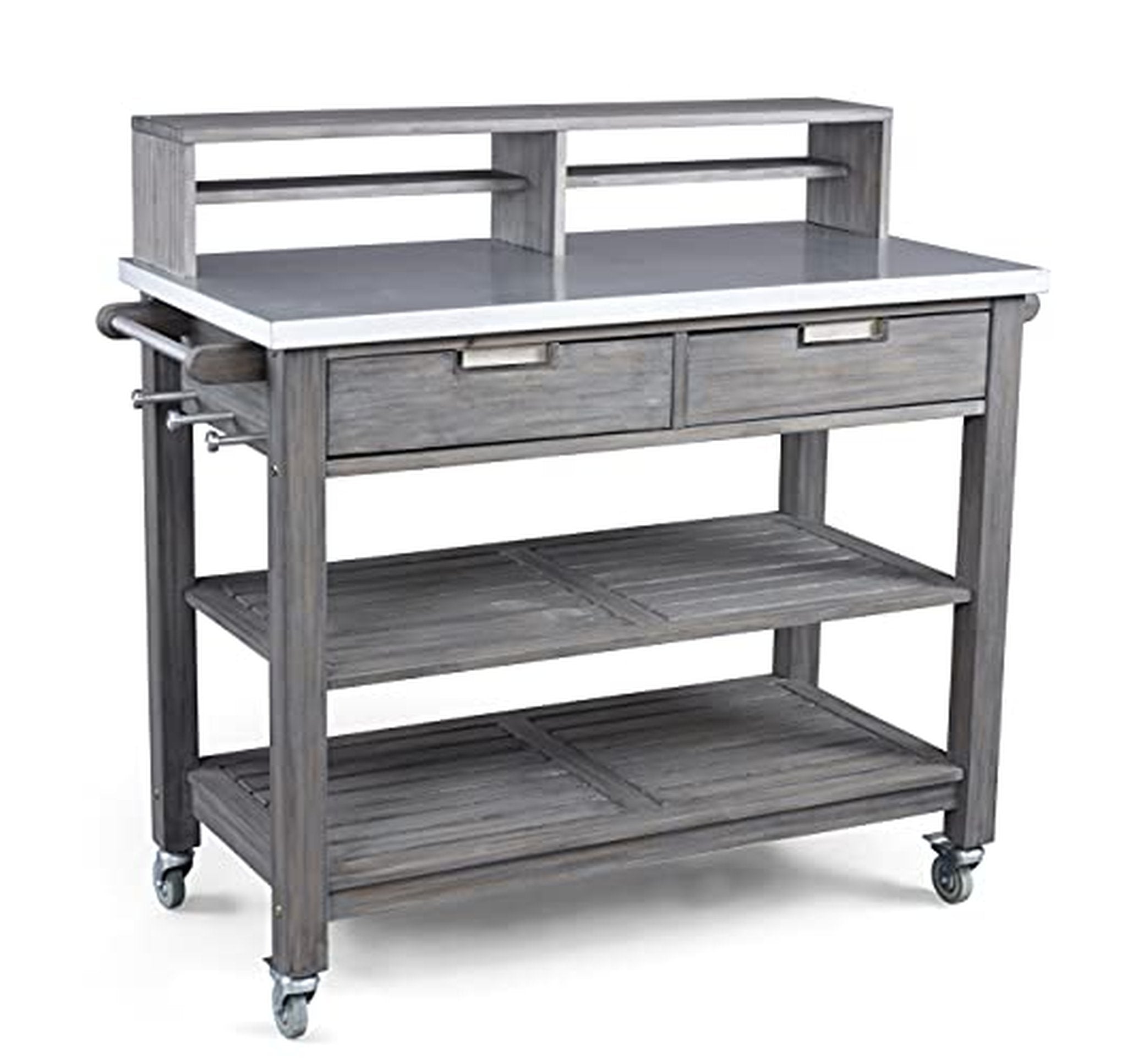 Outdoor Teak Wood Potting Bench