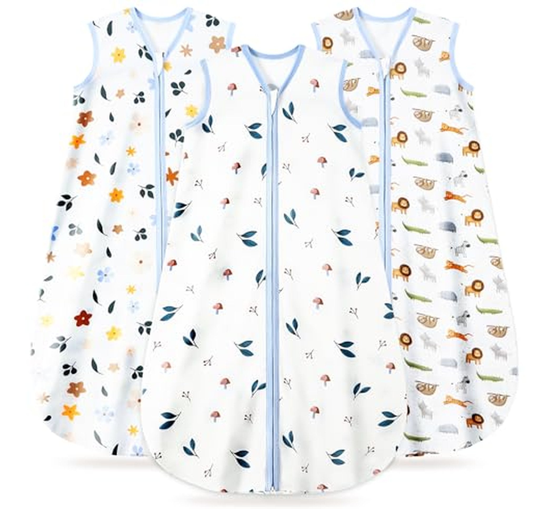 Lightweight Organic Cotton Baby Sleep Sack 0.5 TOG