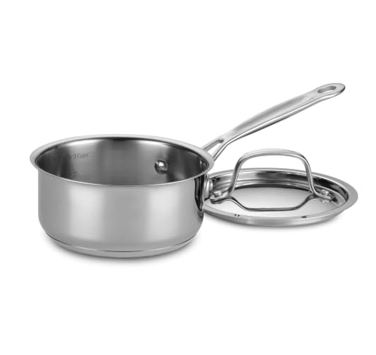 Cuisinart 1 Quart Stainless Steel Saucepan with Lid
