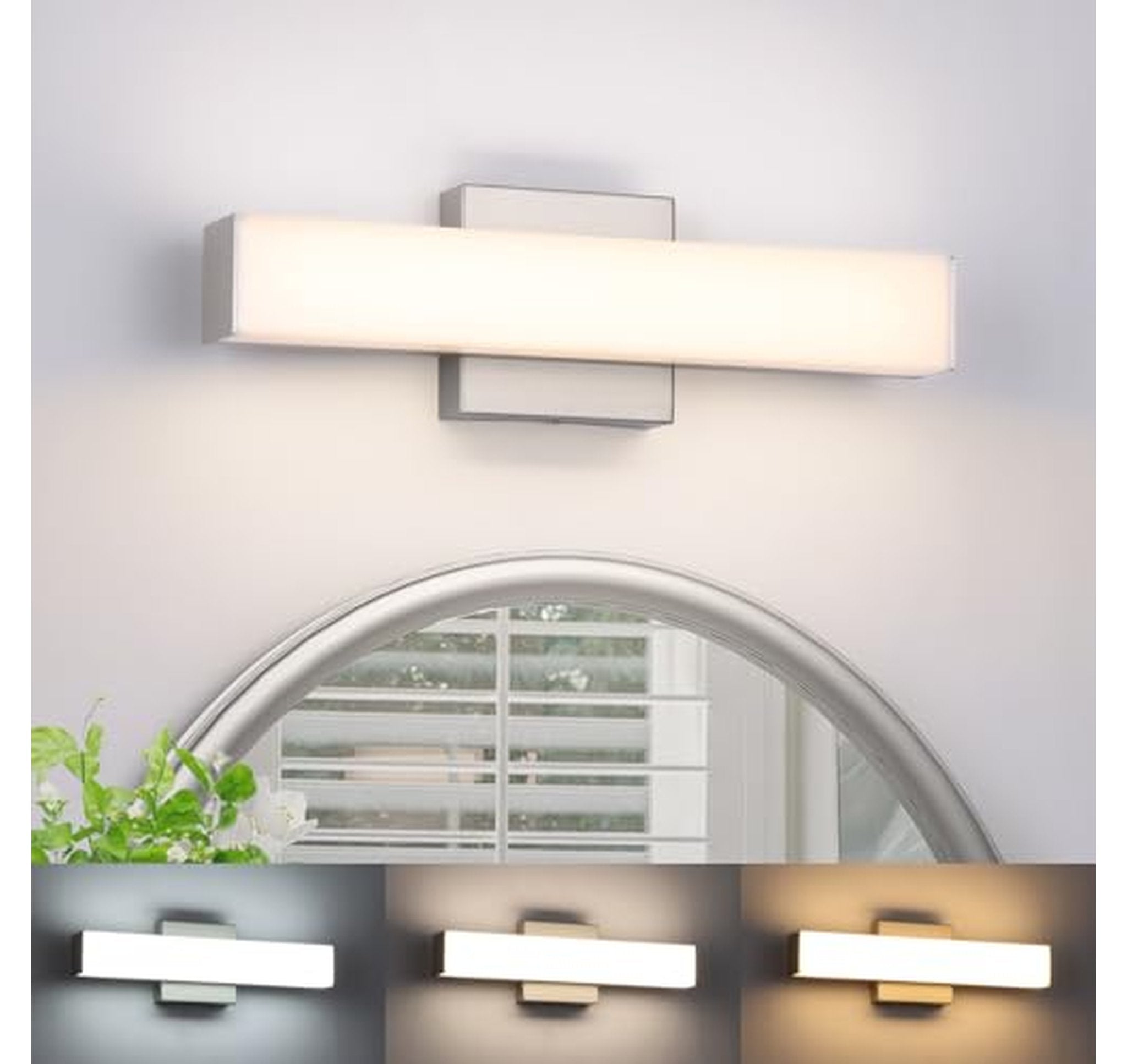15.7-Inch Dimmable LED Bathroom Vanity Light Fixture