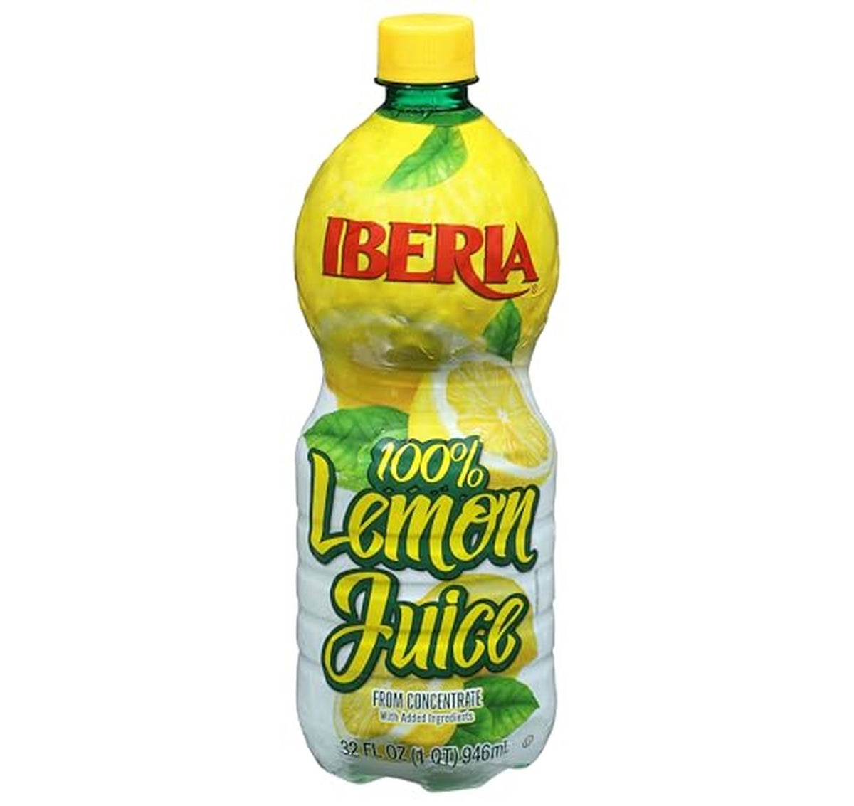 Iberia 100% Lemon Juice from Concentrate 32 fl oz