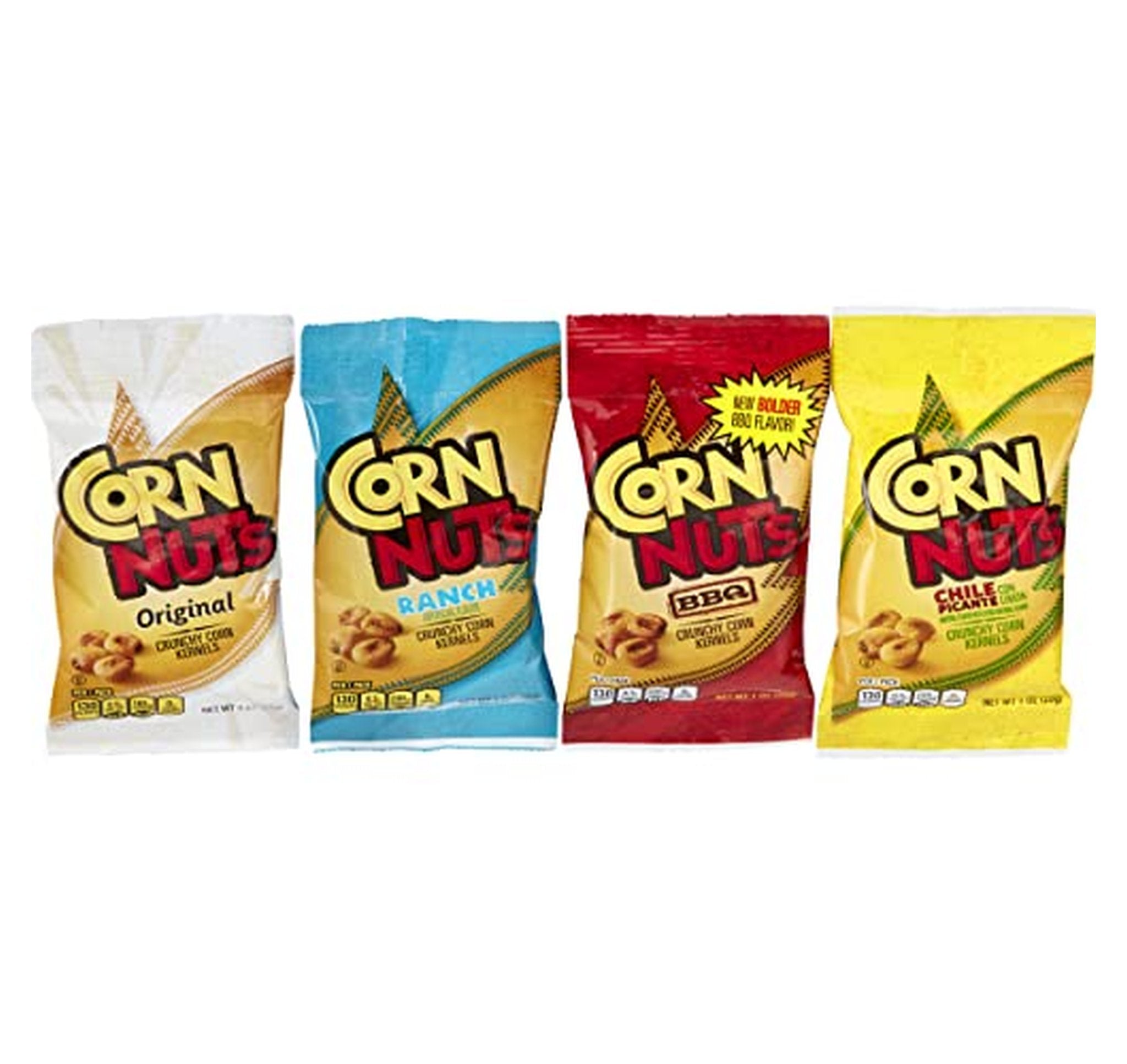12 Pack Corn Nuts Snack Mix Variety 1oz Bags