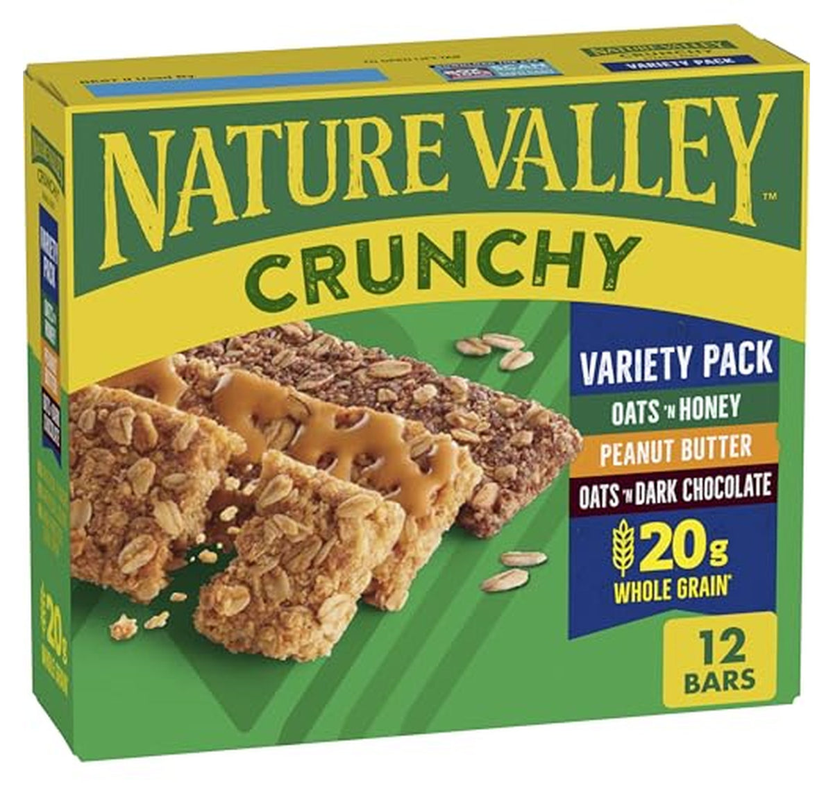 12 Count Nature Valley Crunchy Granola Bars Variety Pack