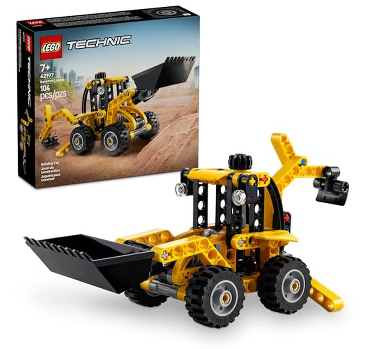 LEGO Technic Backhoe Loader Construction Toy Set