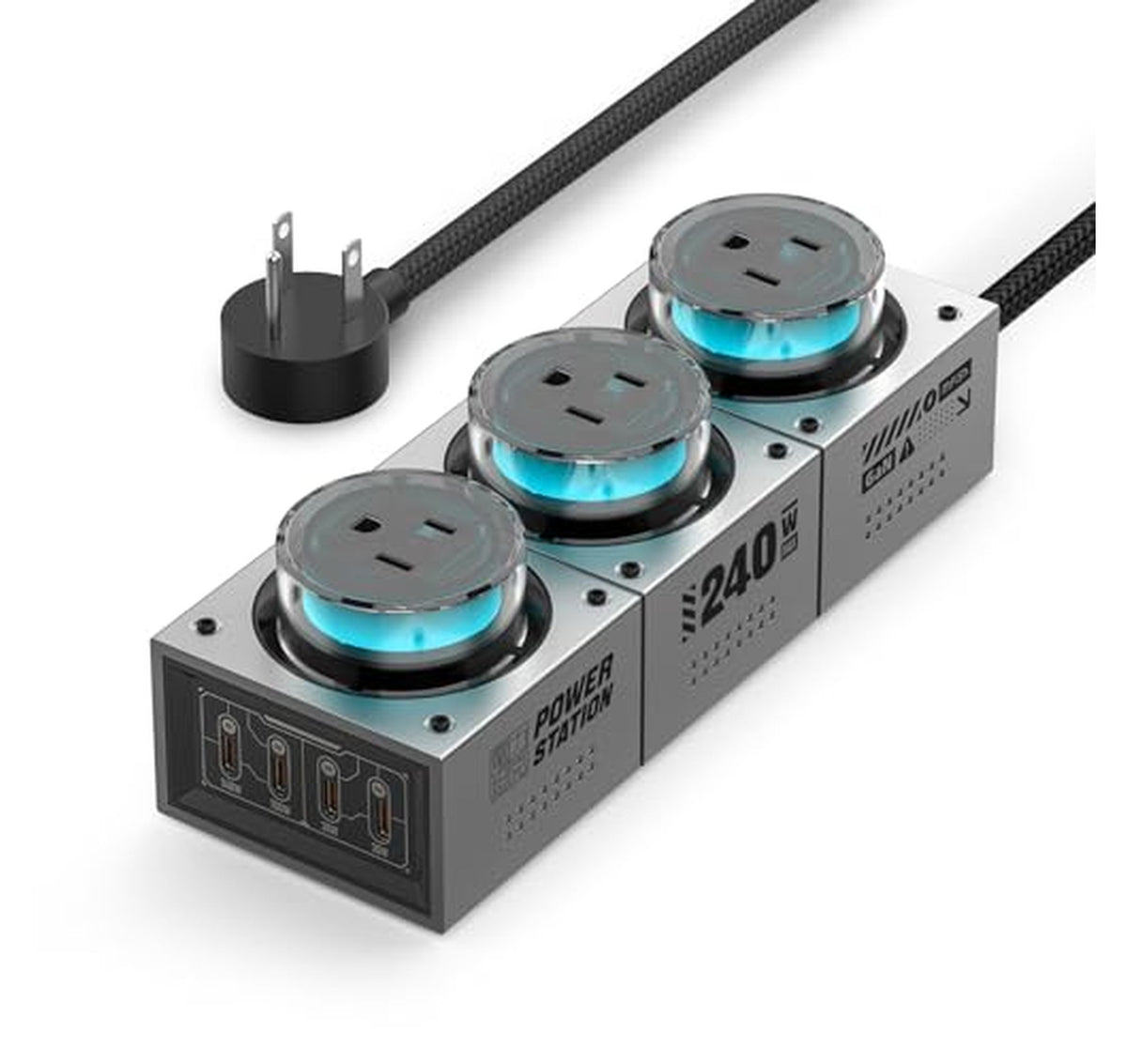 240W 7-in-1 GaN USB-C Charging Station