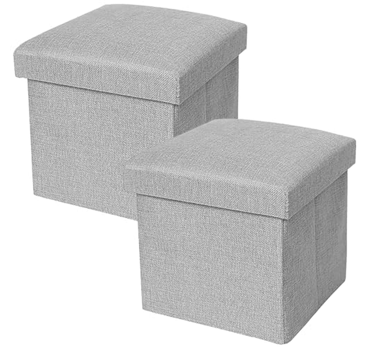 2 Pack Collapsible Fabric Storage Boxes