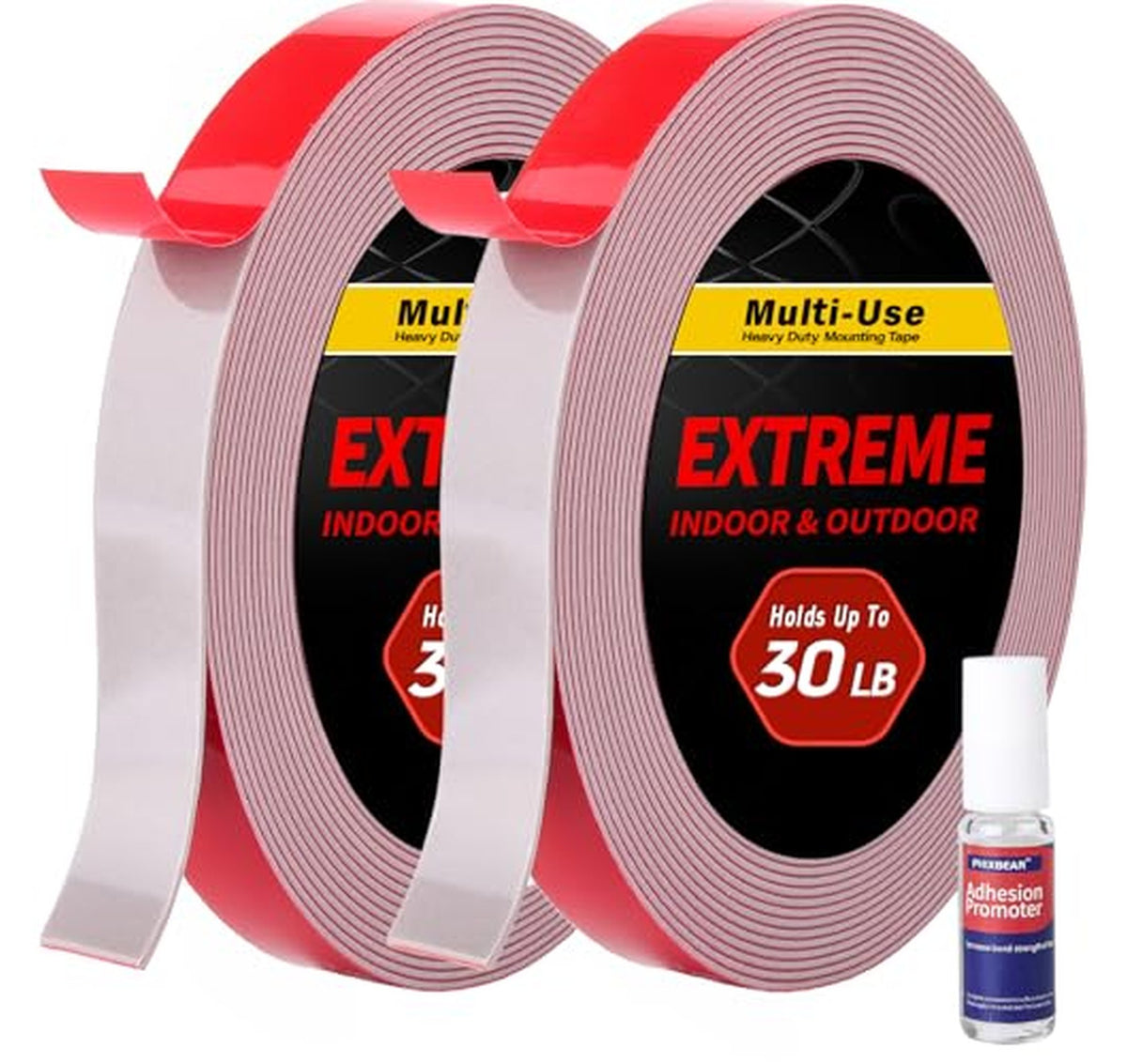 2 Pack Heavy Duty Double Sided Mounting Tape