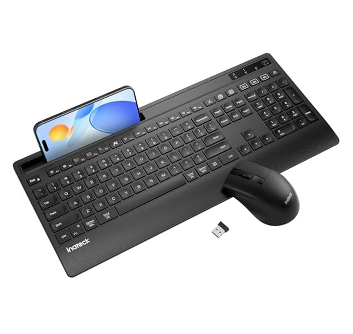 Wireless Full-Size Keyboard and Mouse Combo