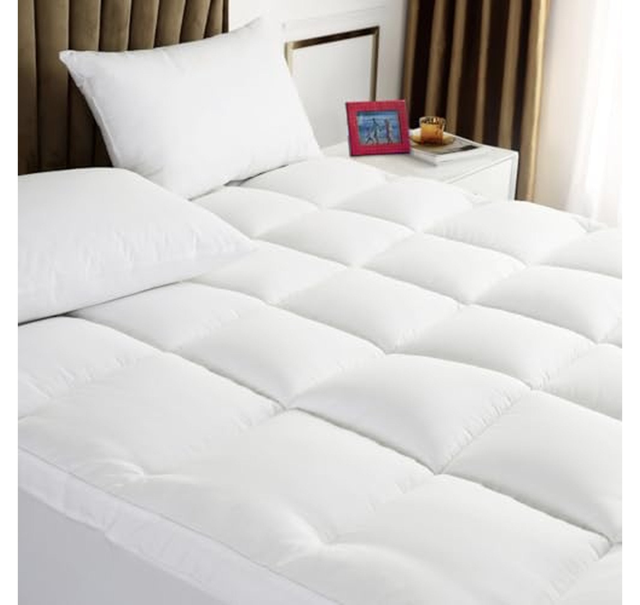 Extra Thick Cooling Queen Mattress Topper Pillow Top