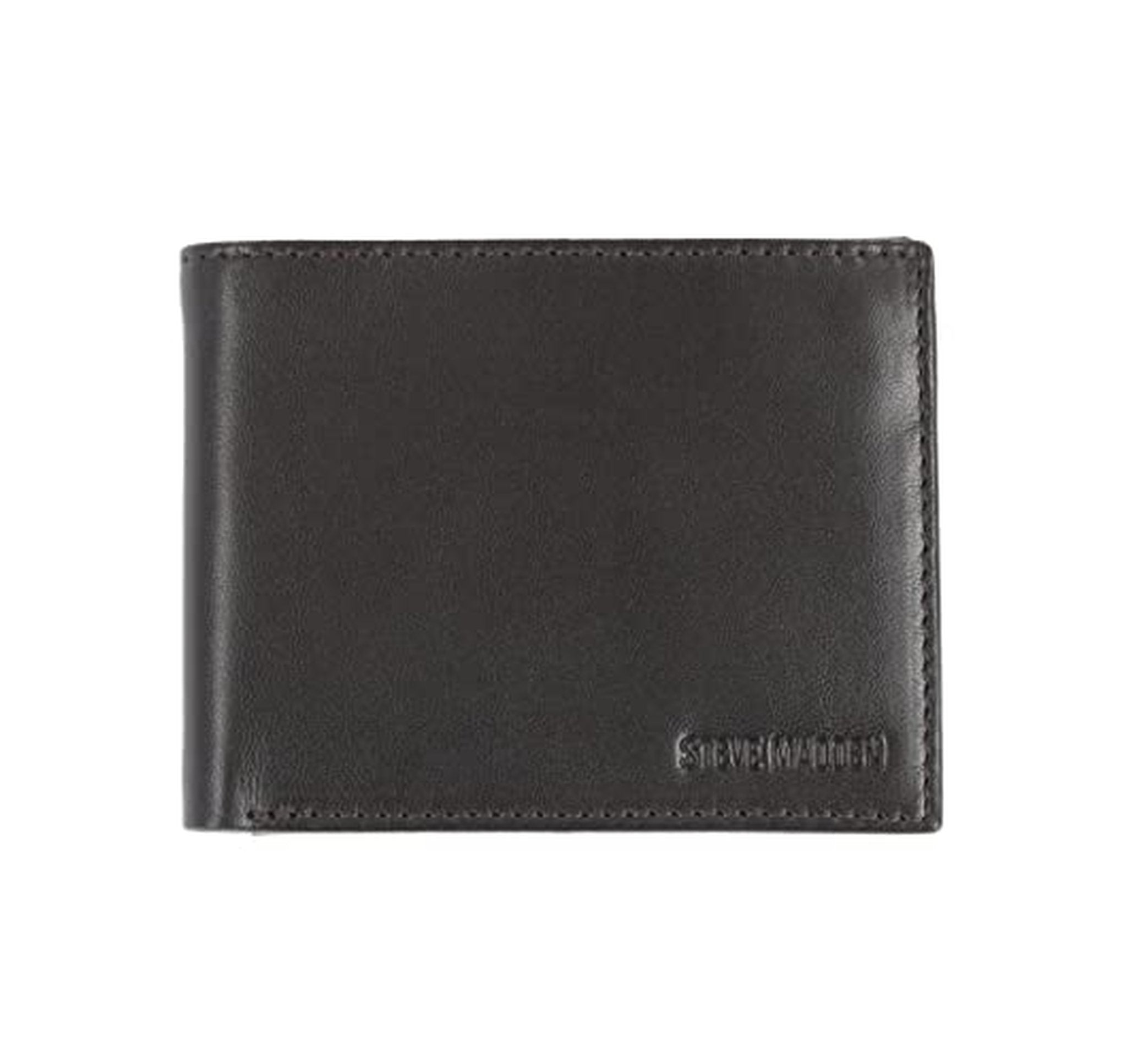 Steve Madden Extra Capacity Leather Bifold Wallet