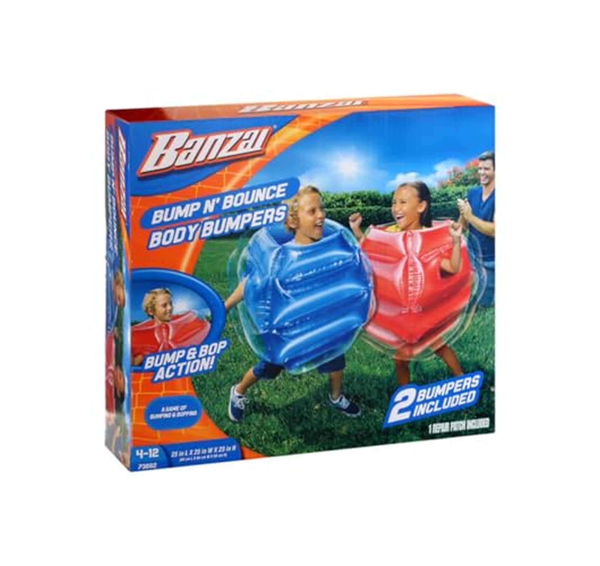 2 Pack Inflatable Bump N' Bounce Body Bumpers