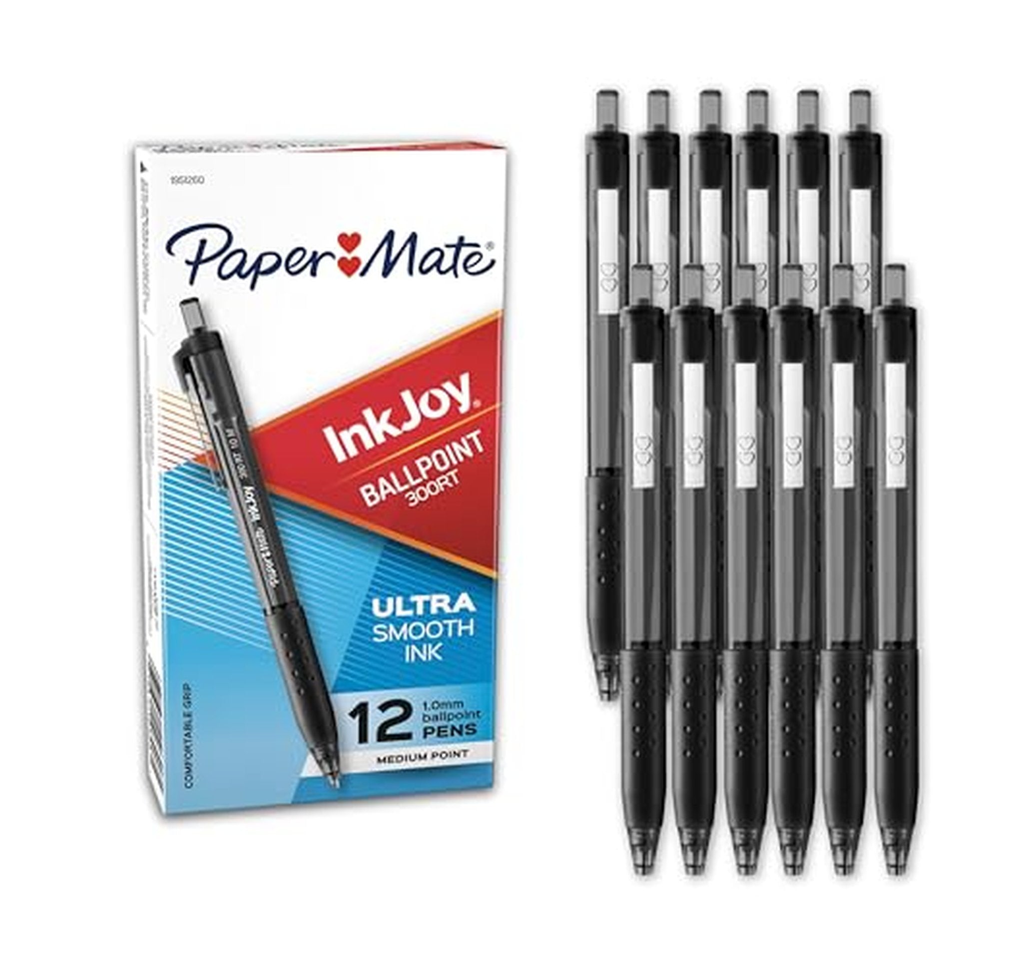 12 Count Paper Mate InkJoy Retractable Ballpoint Pens