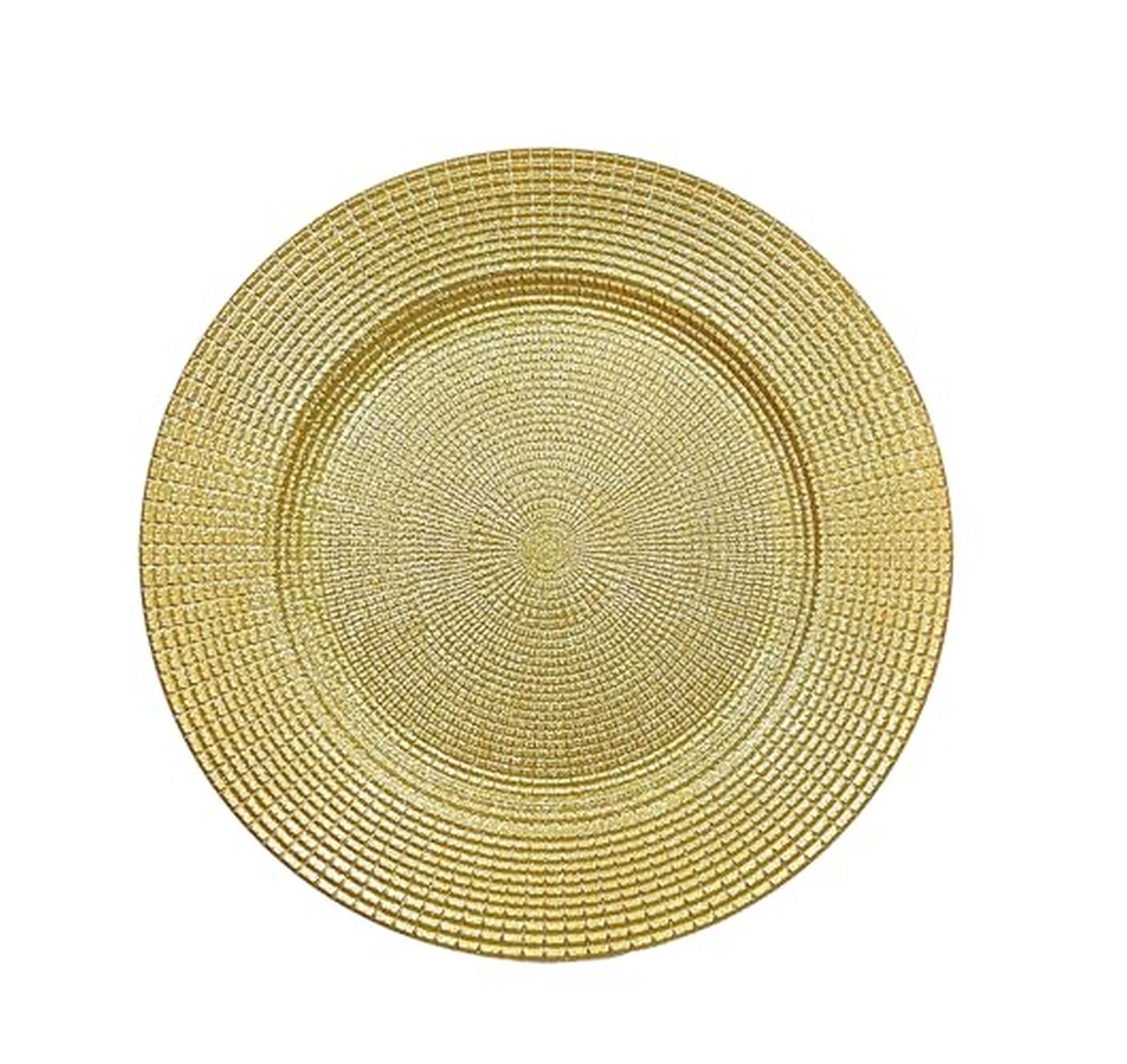 12 Pack 13-Inch Round Charger Plates