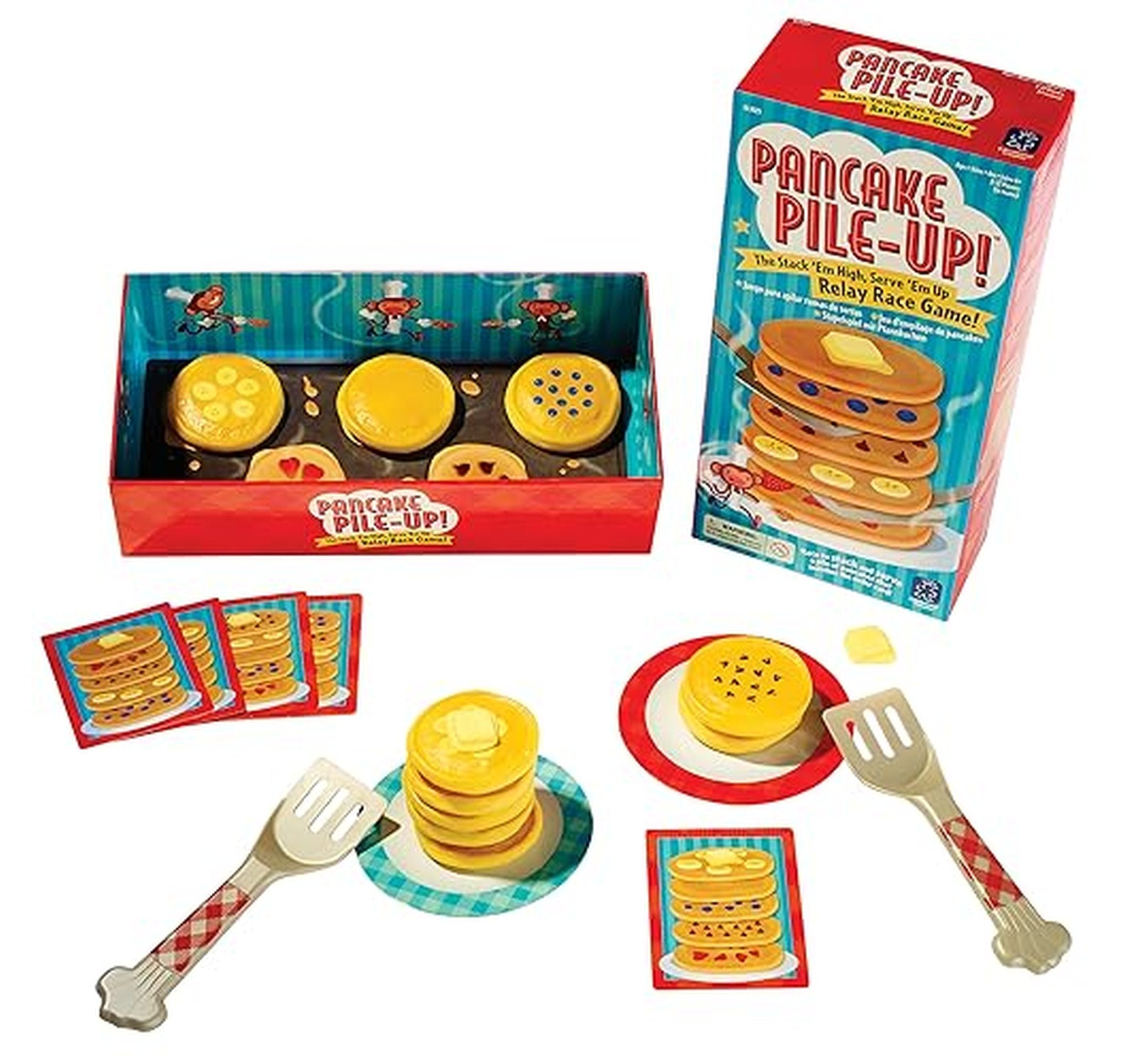Educational Insights Pancake Pile-Up Preschool Board Game
