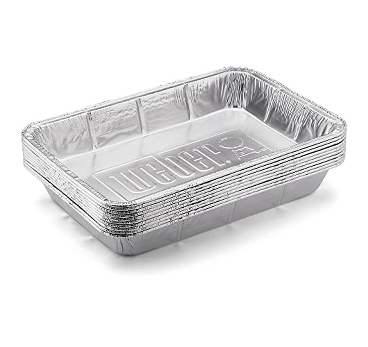 10 Pack Weber Large Aluminum Grill Drip Pans