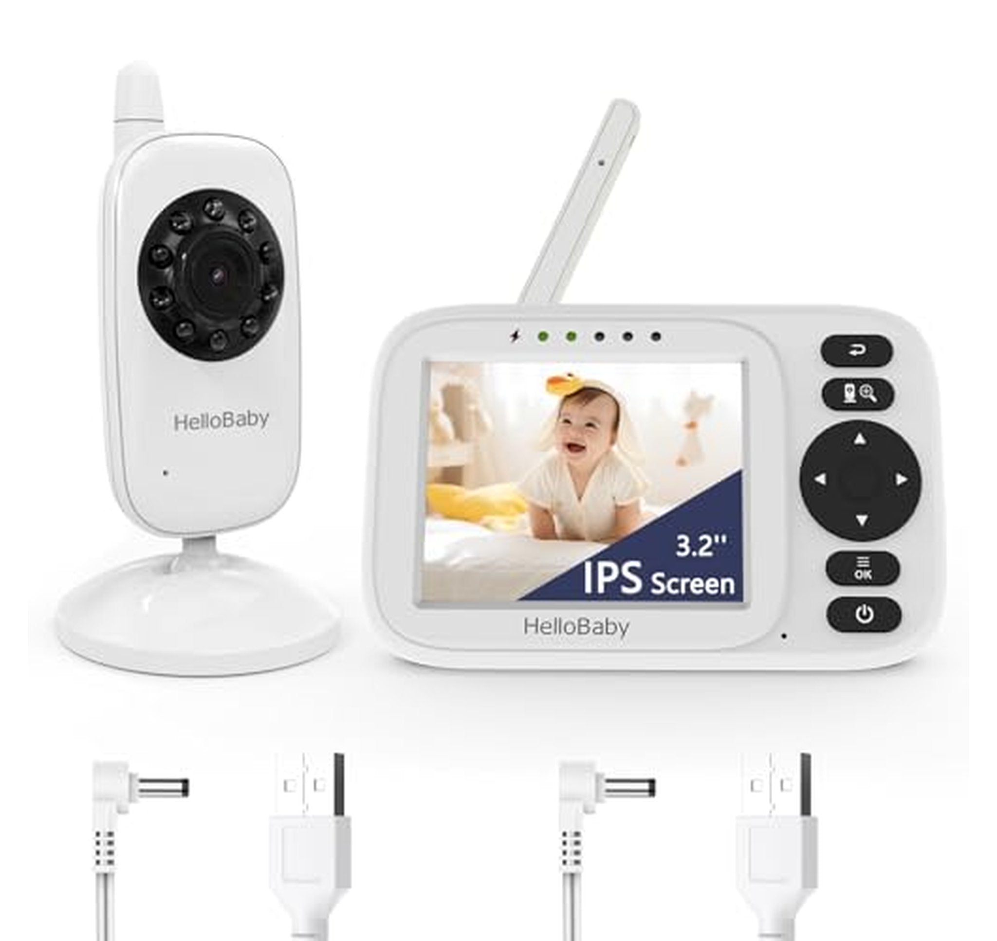 Non-WiFi Video Baby Monitor with Camera and Audio