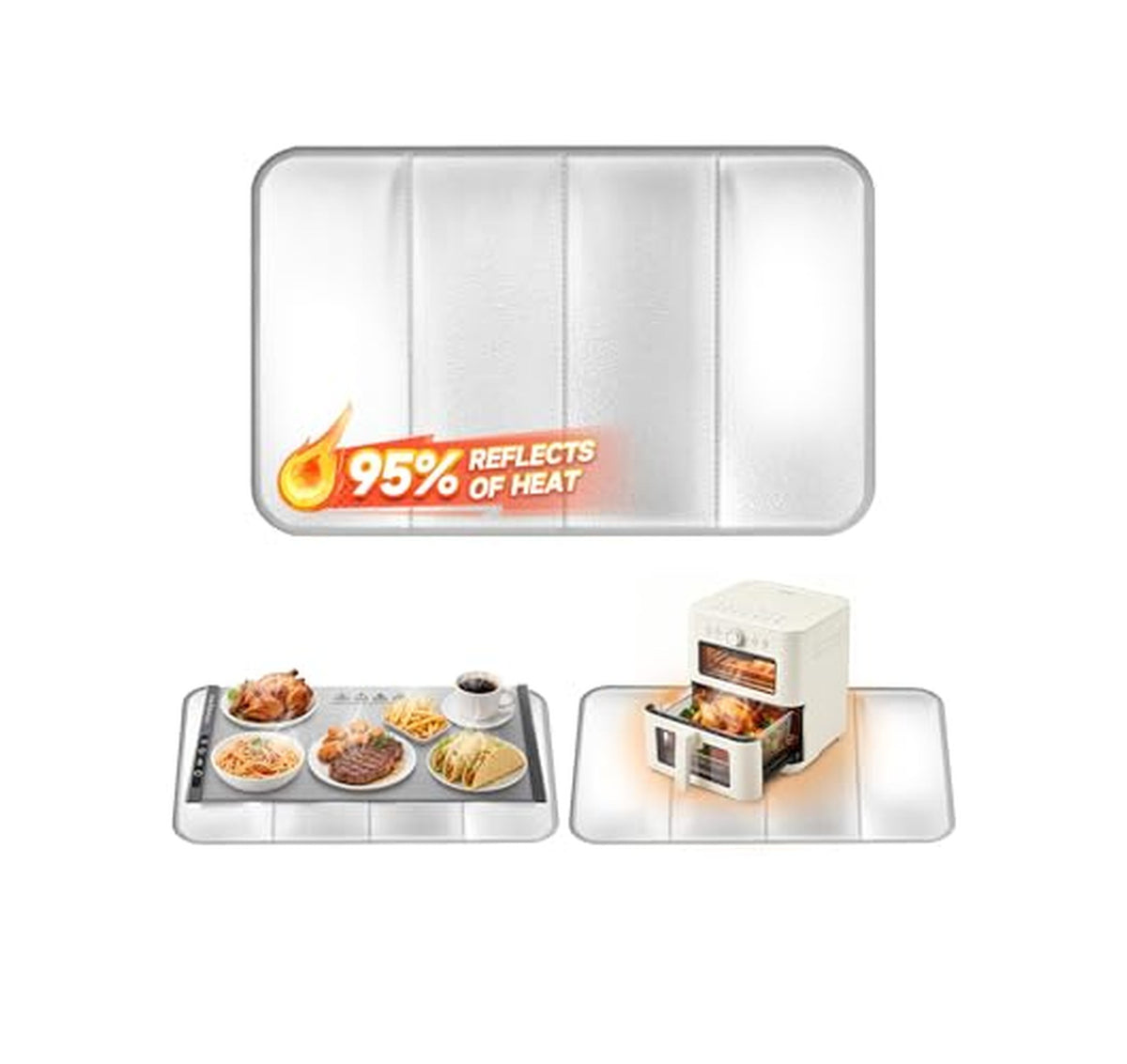 Heat Resistant Countertop Mat 15.7x23.6 Inch