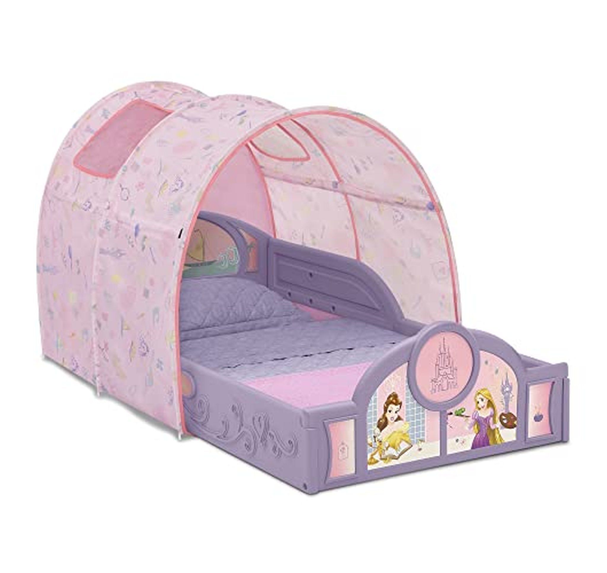 Delta Children Disney Princess Toddler Bed with Tent