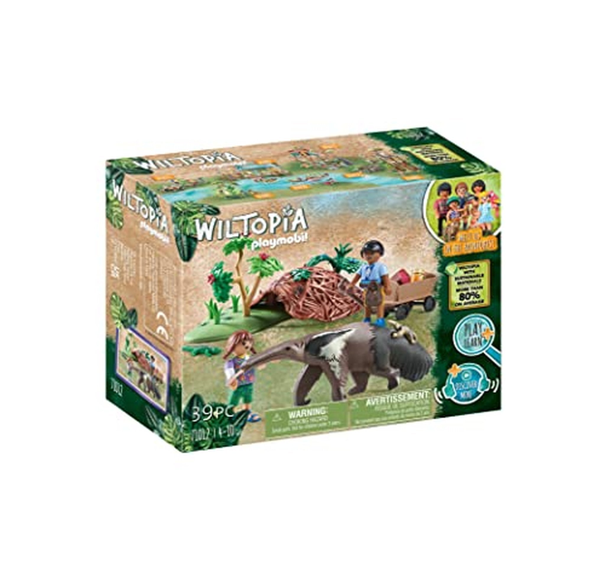 Playmobil Wiltopia Anteater Animal Care Playset