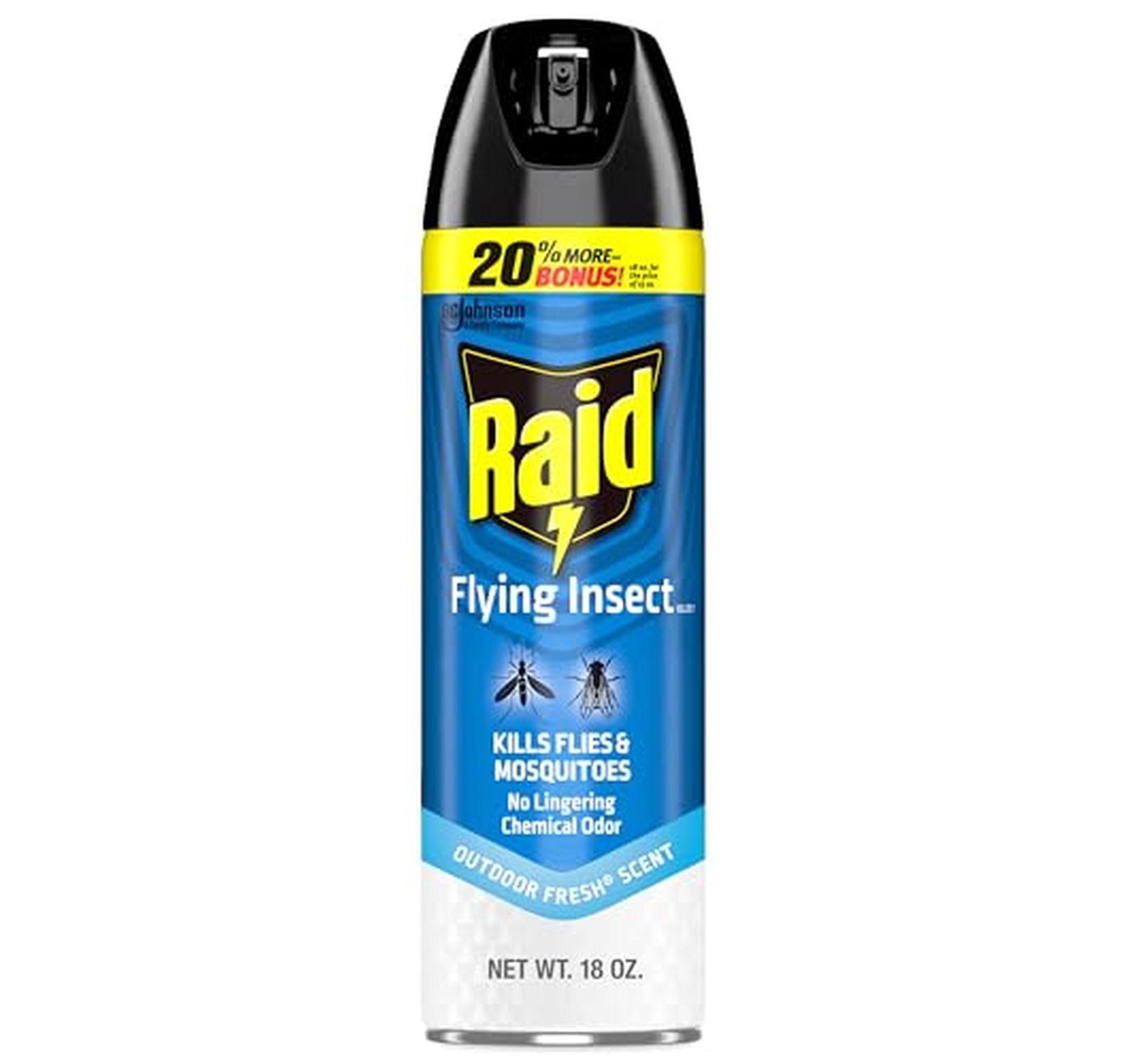 Raid Flying Insect Killer Spray, Indoor Outdoor, 18oz