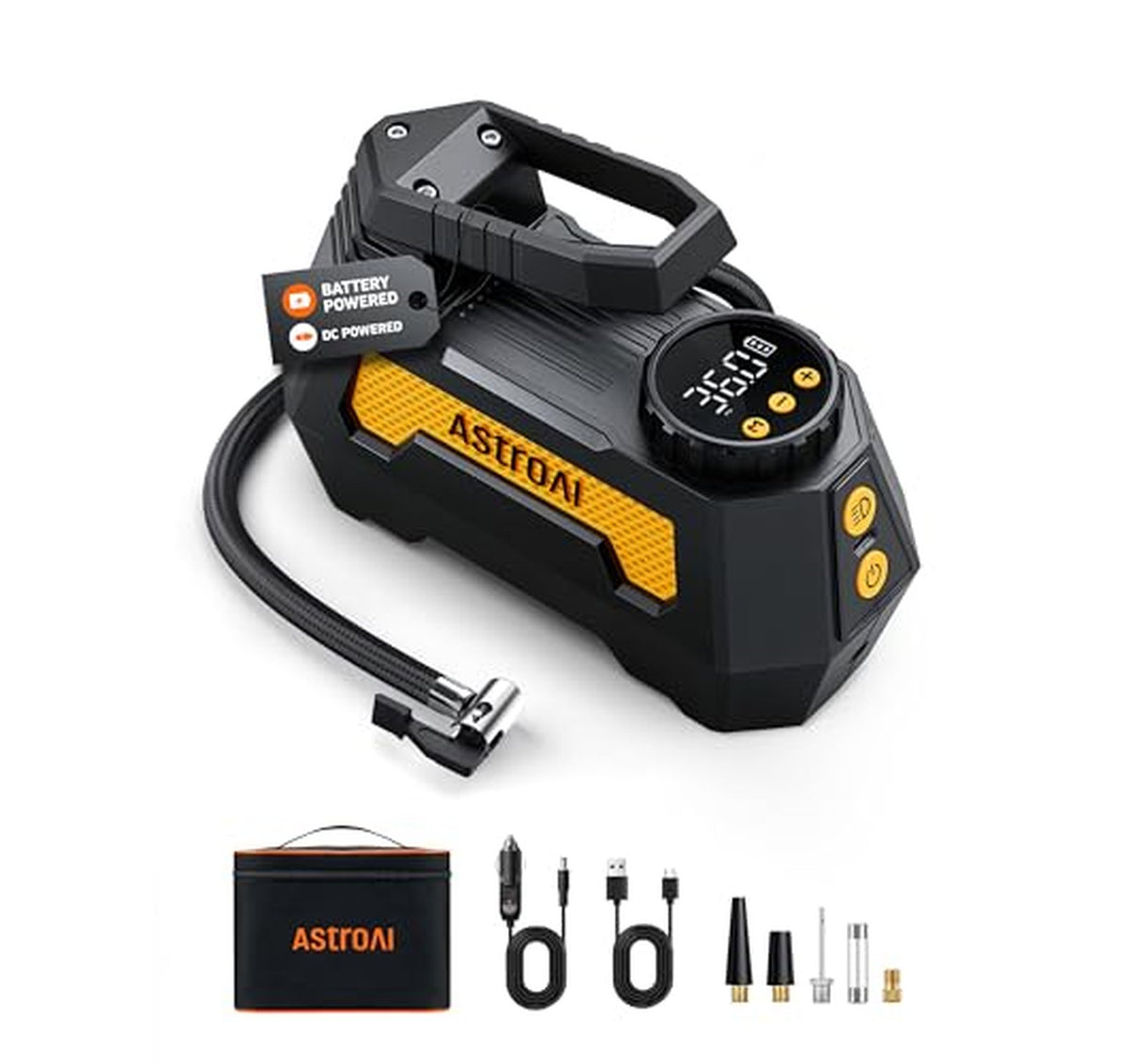AstroAI Cordless Tire Inflator Air Compressor