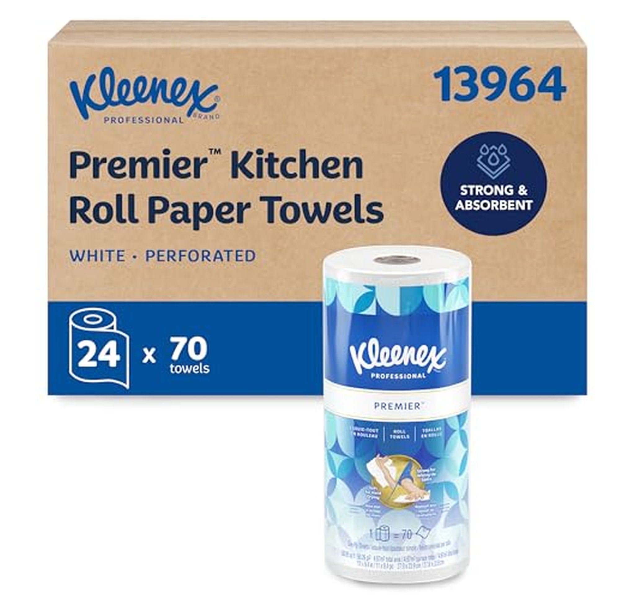24 Pack Kleenex Kitchen Paper Towels Rolls