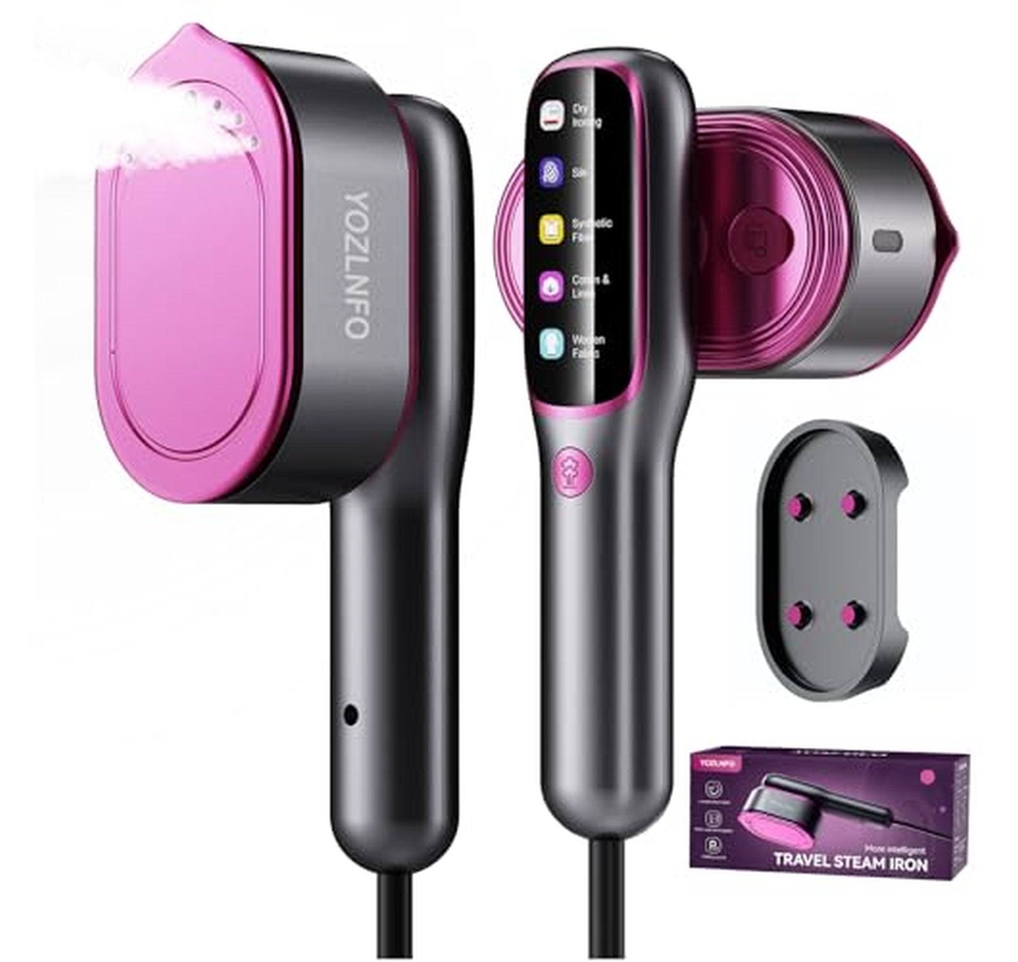 2-in-1 Portable Handheld Clothes Steamer Iron