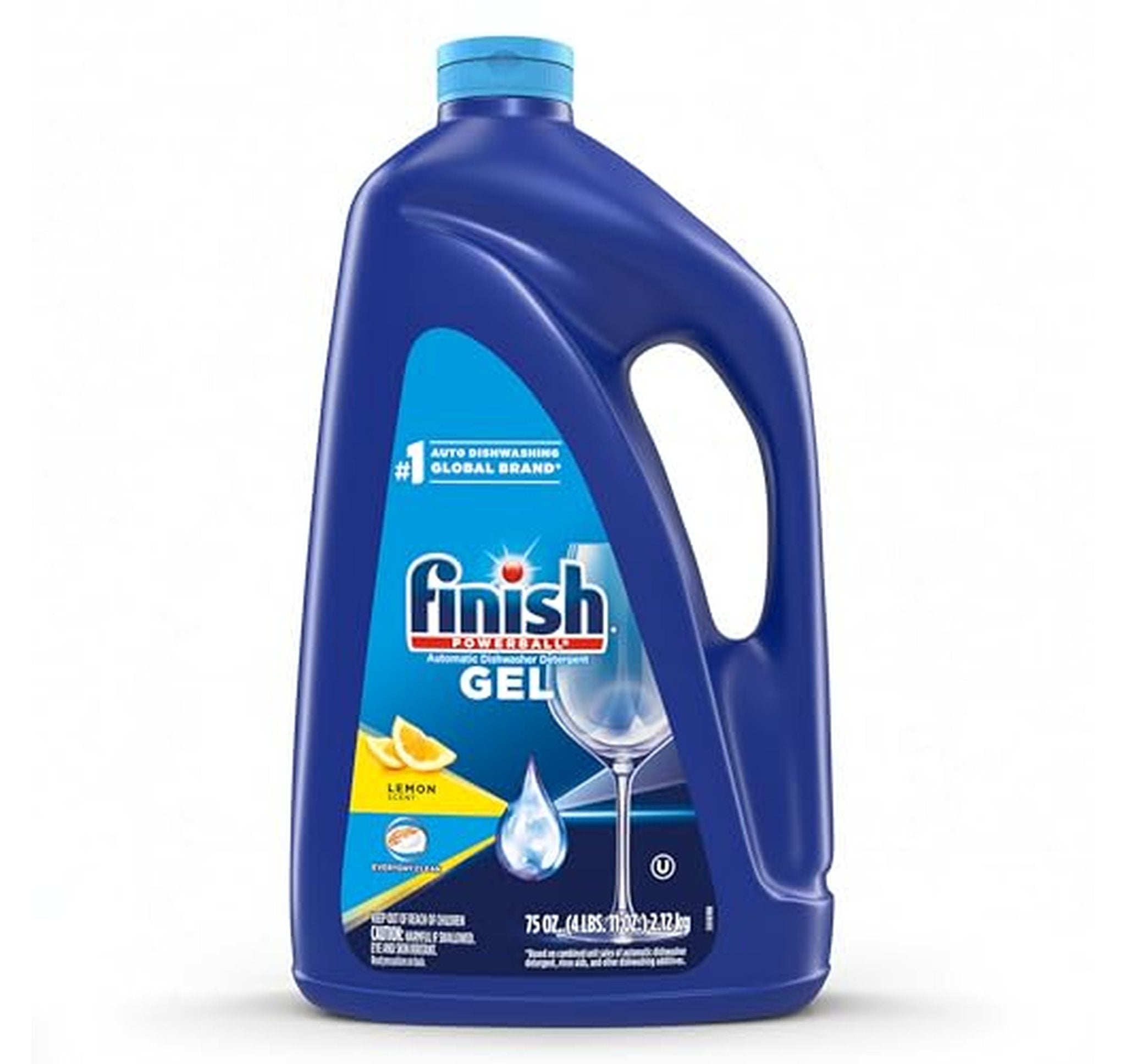 Finish Gel Dishwasher Detergent, Deep Clean, 75 Ounce