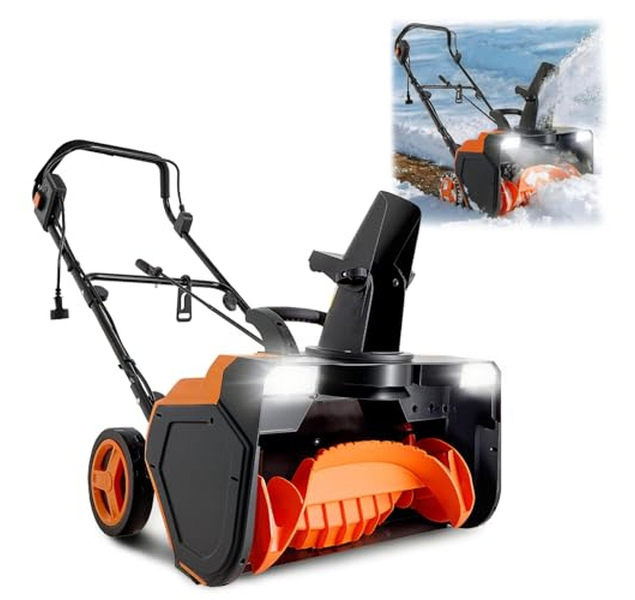 Electric 23-Inch 15A Corded Snow Blower