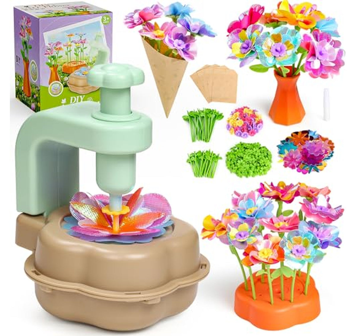Arts and Crafts Kit with Extra Accessories for Girls