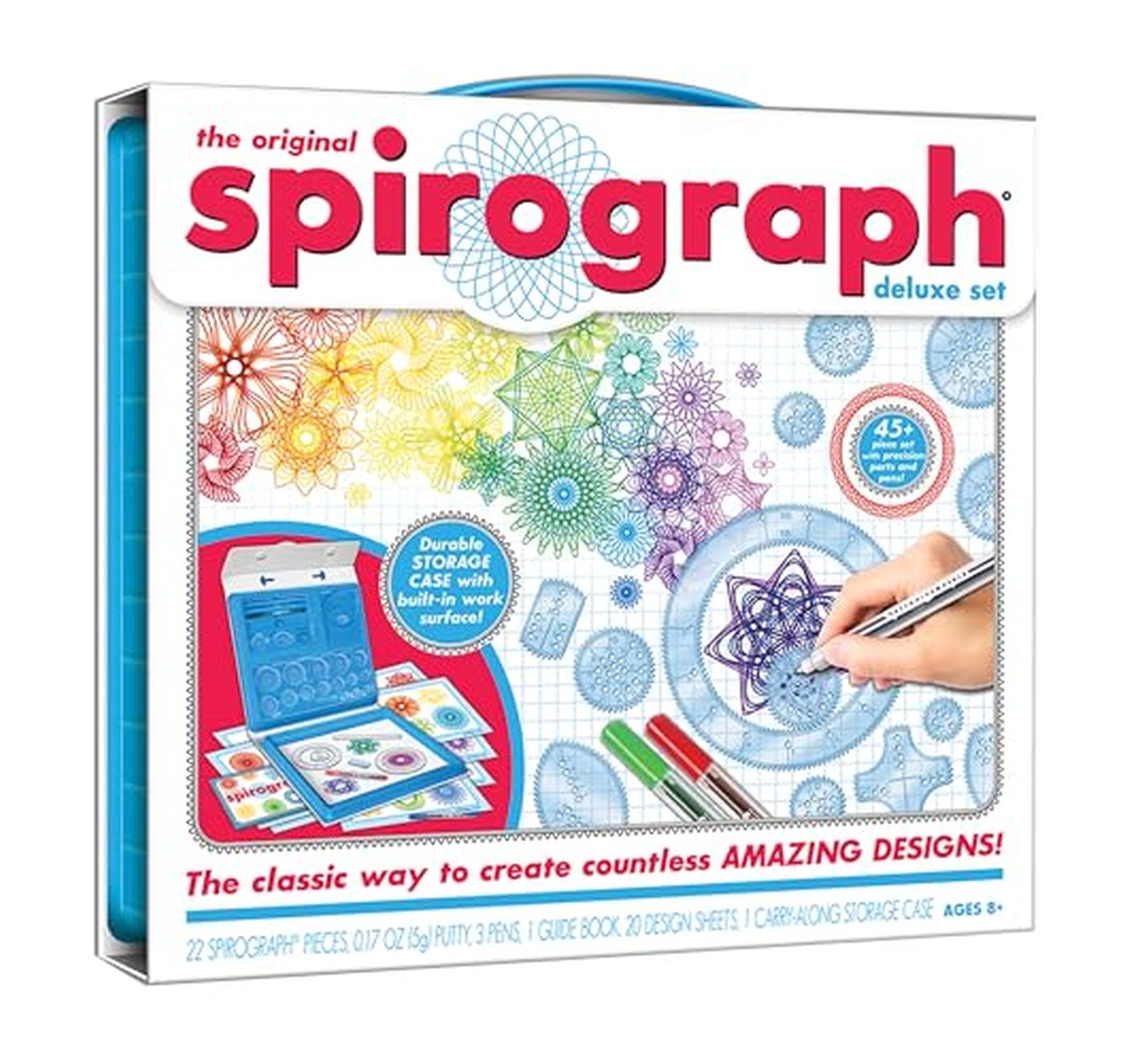 Spirograph Deluxe Spiral Art Drawing Kit
