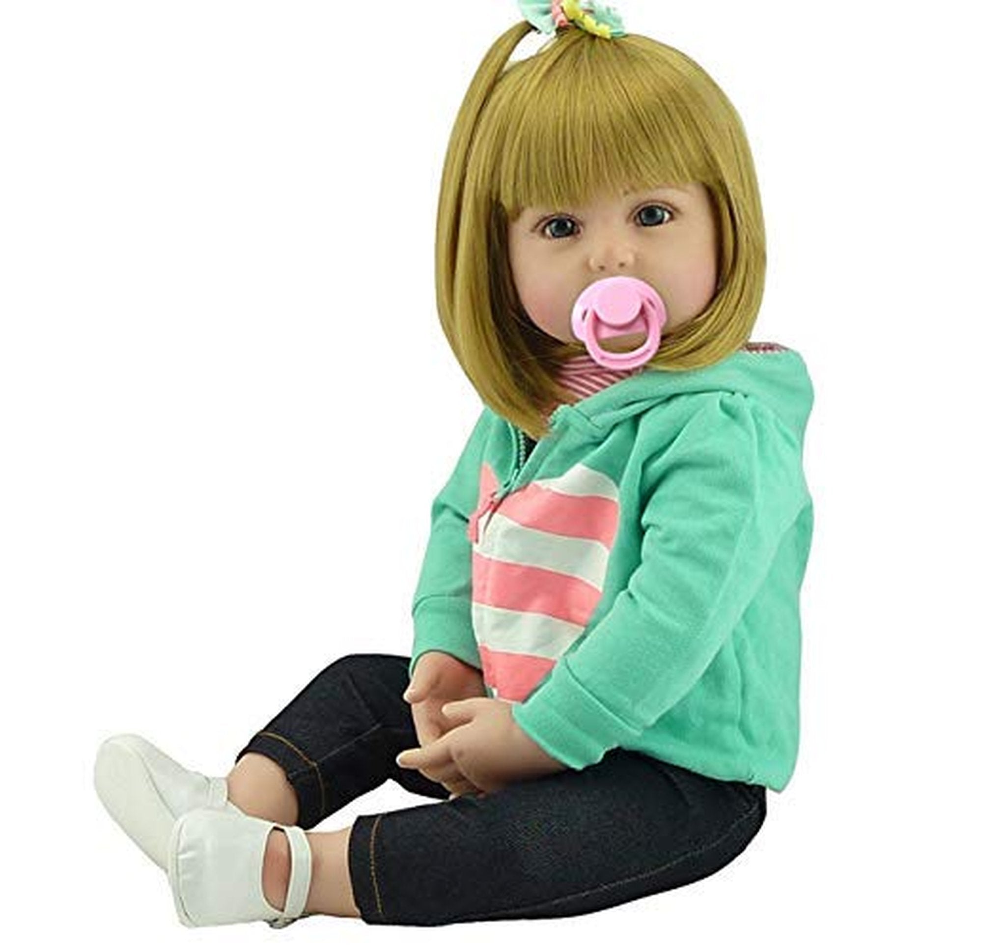 24-Inch Realistic Reborn Toddler Girl Doll