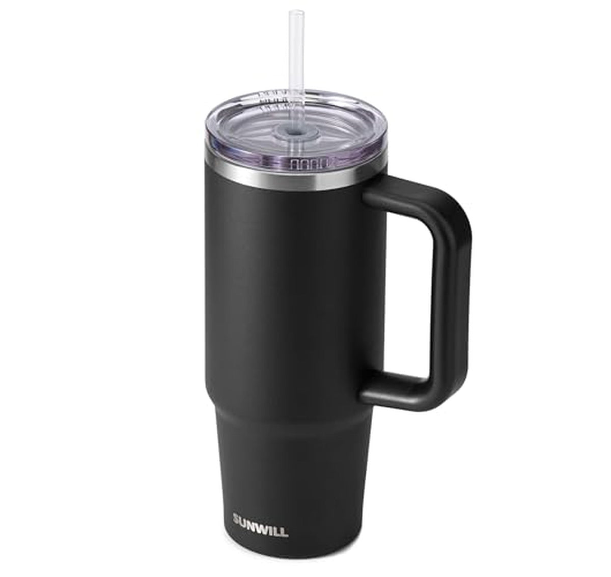30 oz Insulated Stainless Steel Coffee Tumbler with Straw