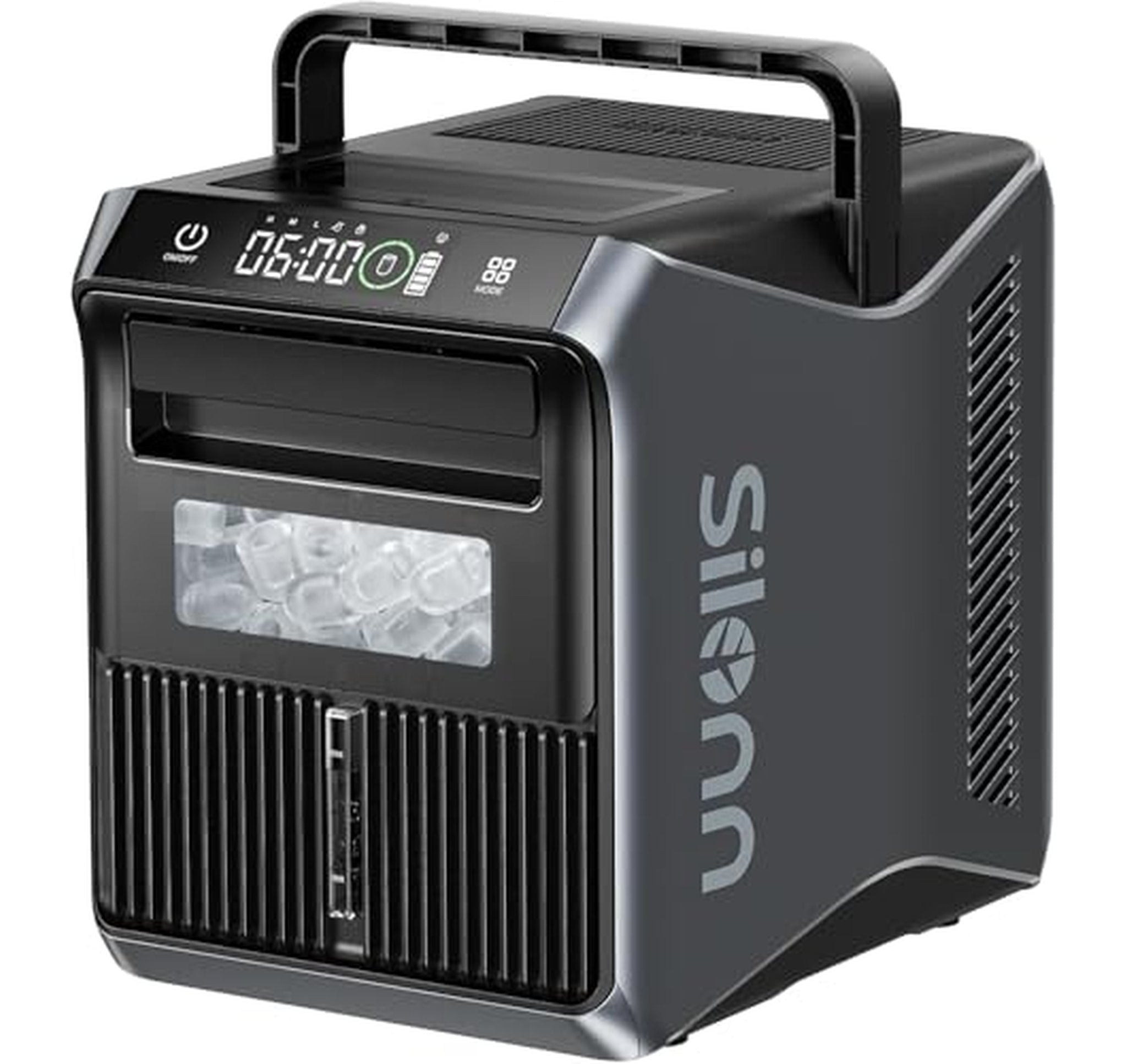 Portable 12V/24V Countertop Ice Maker, 22 lb Daily