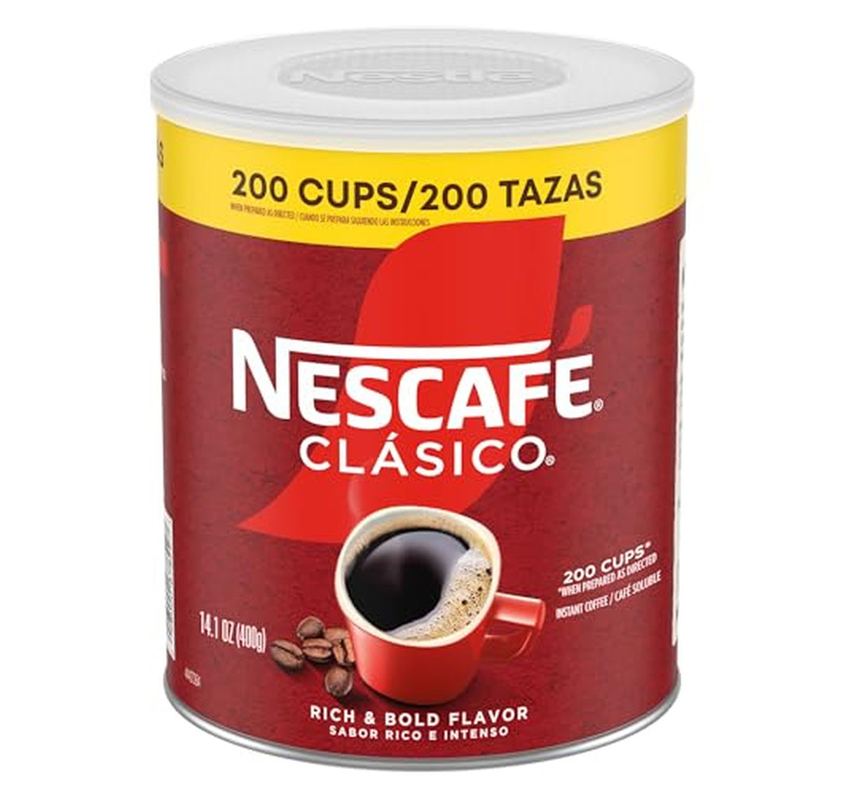 Nescafe Clasico Dark Roast Instant Coffee 14.1 Oz