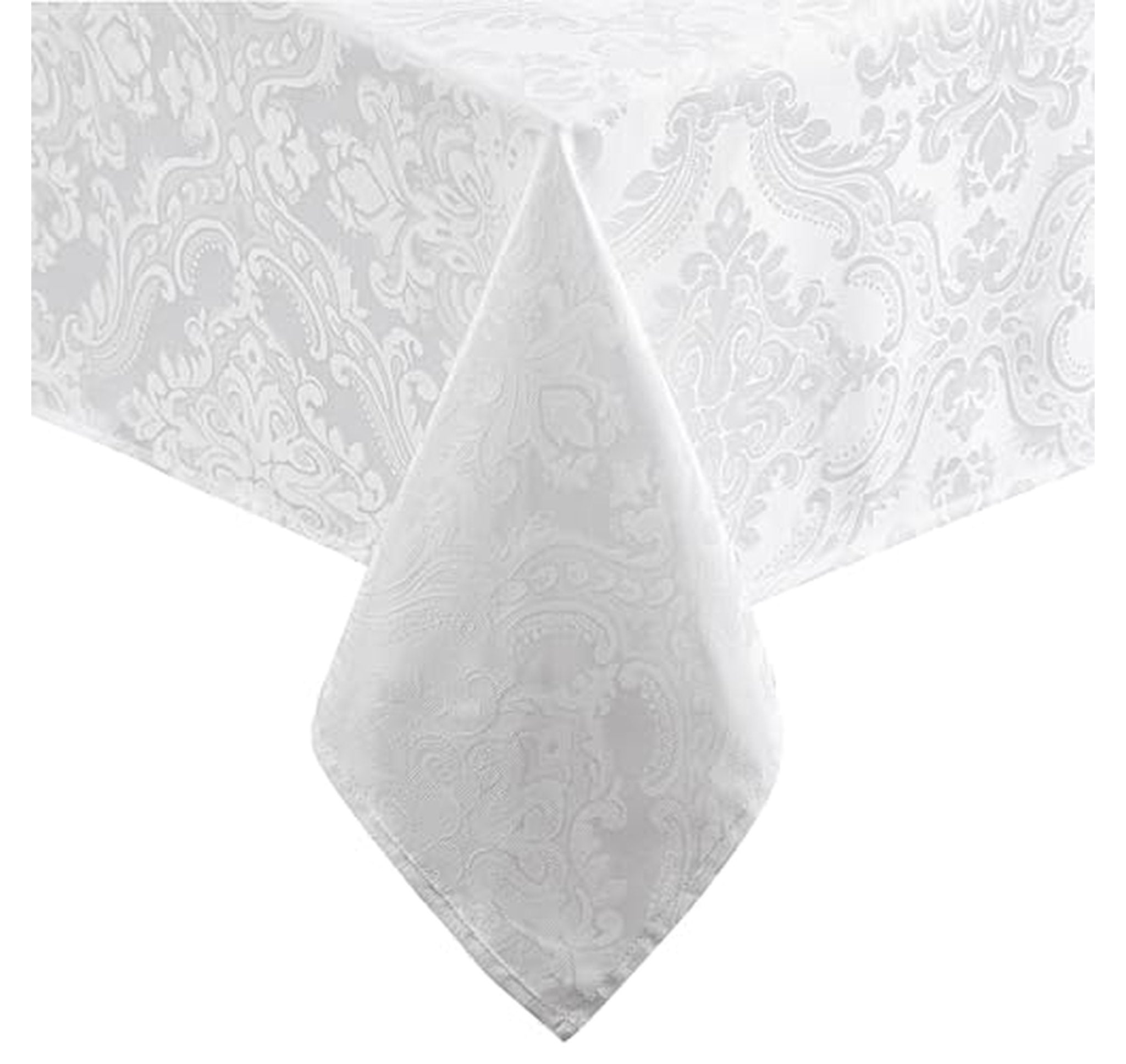 Damask Rectangular Tablecloth 60 x 102 Inch
