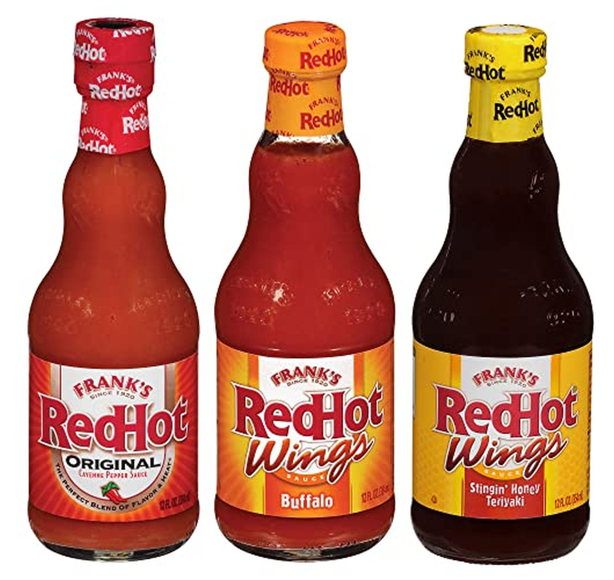 3 Pack Frank's RedHot Hot Sauce Variety Set