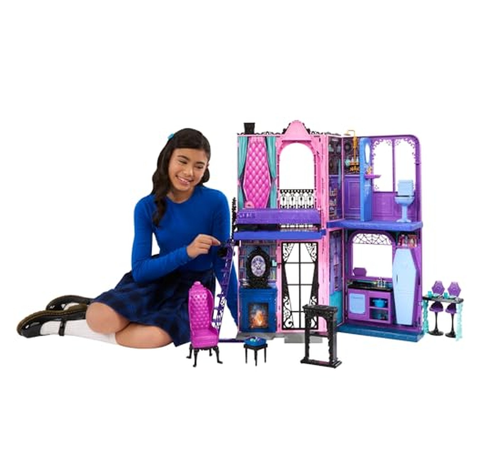 Monster High Boo-tique Foldable Hotel Doll House Playset