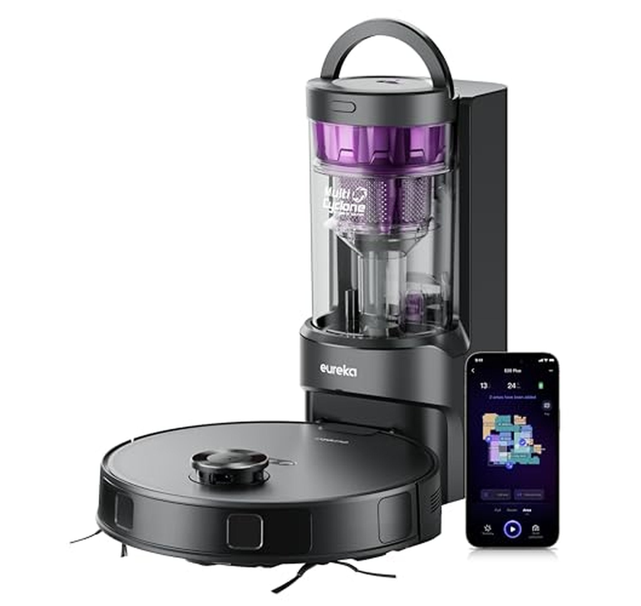Eureka E20 Plus Self-Emptying Robot Vacuum and Mop