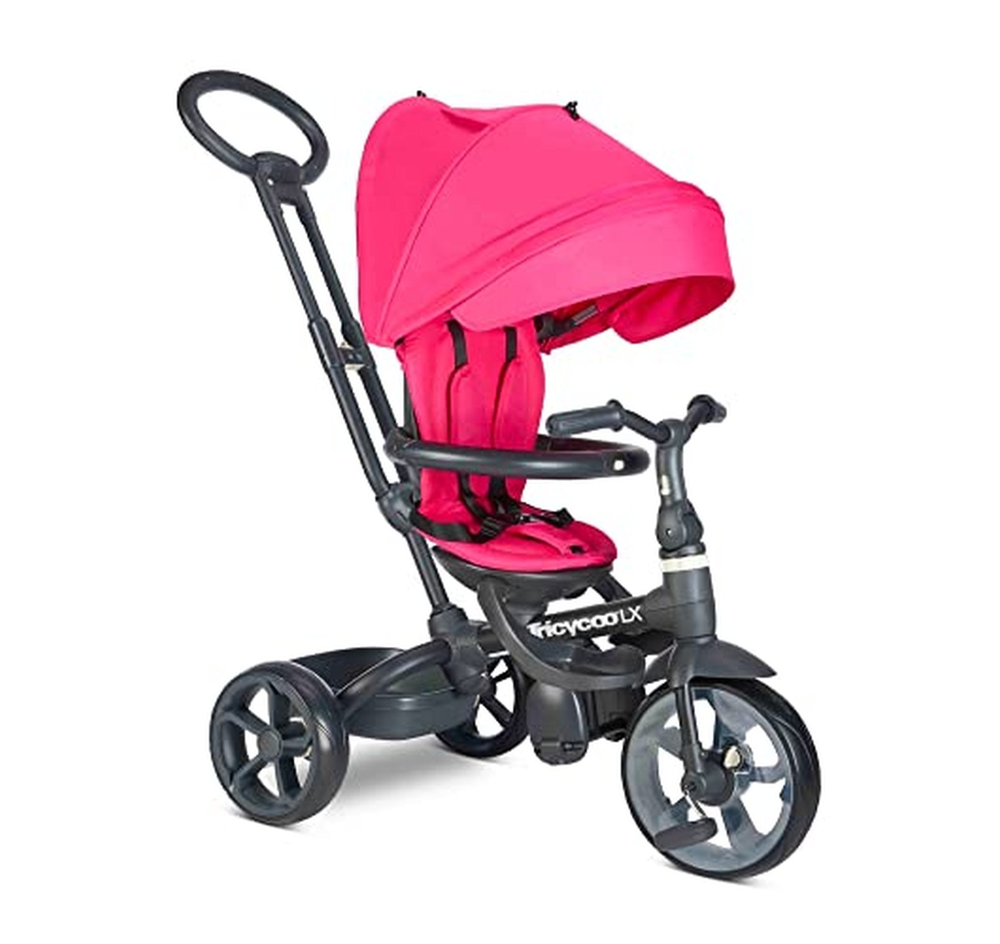 Joovy 8-in-1 Toddler Tricycle with Parent Handle
